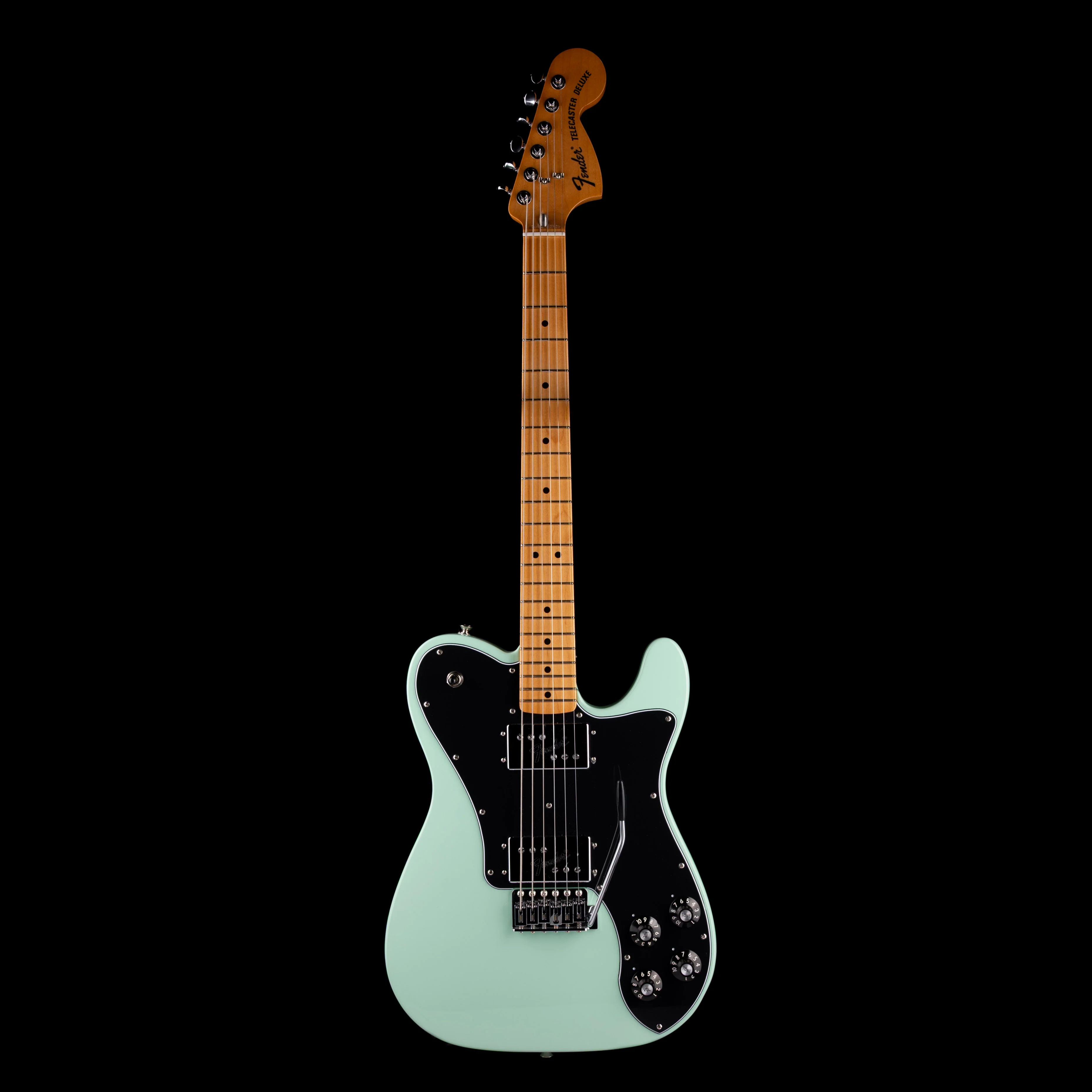 Pre Owned 2025 Fender Vintera II '70s Telecaster Deluxe With Tremolo Surf Green With Gig Bag - Image 2
