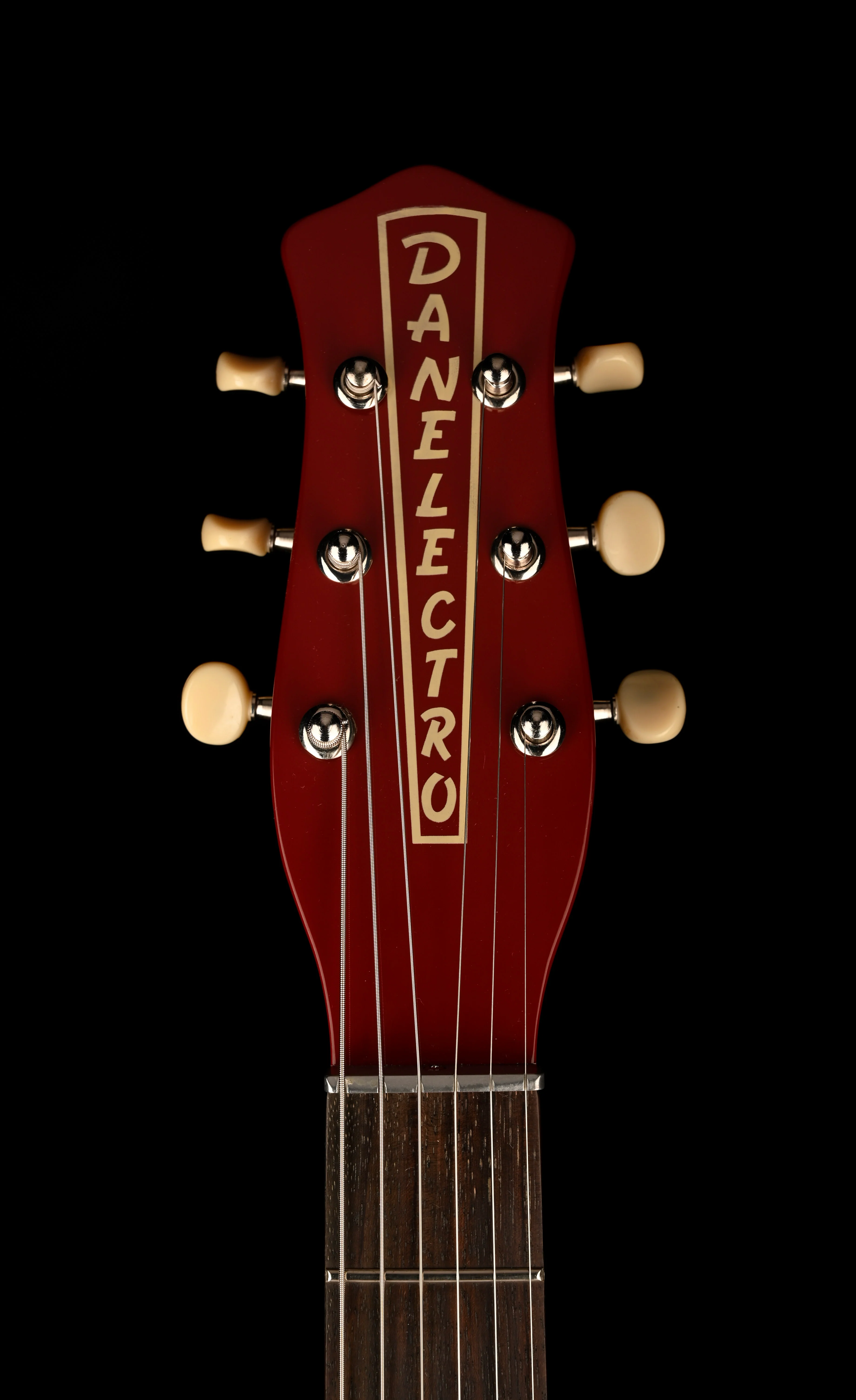 Pre Owned 90s Danelectro DC59 "Jimmy Page" Model Red Made In Korea With Gig Bag - Image 13