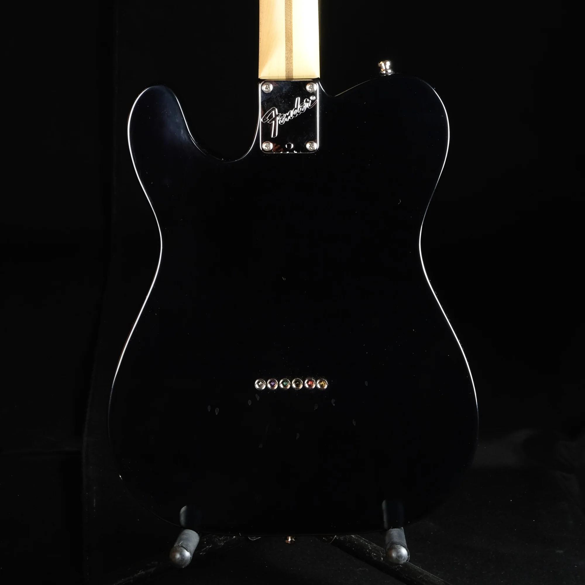 Pre Owned '94 Fender 40th Anniversary Limited Run Telecaster Aluminum Purple Body OHSC - Image 8