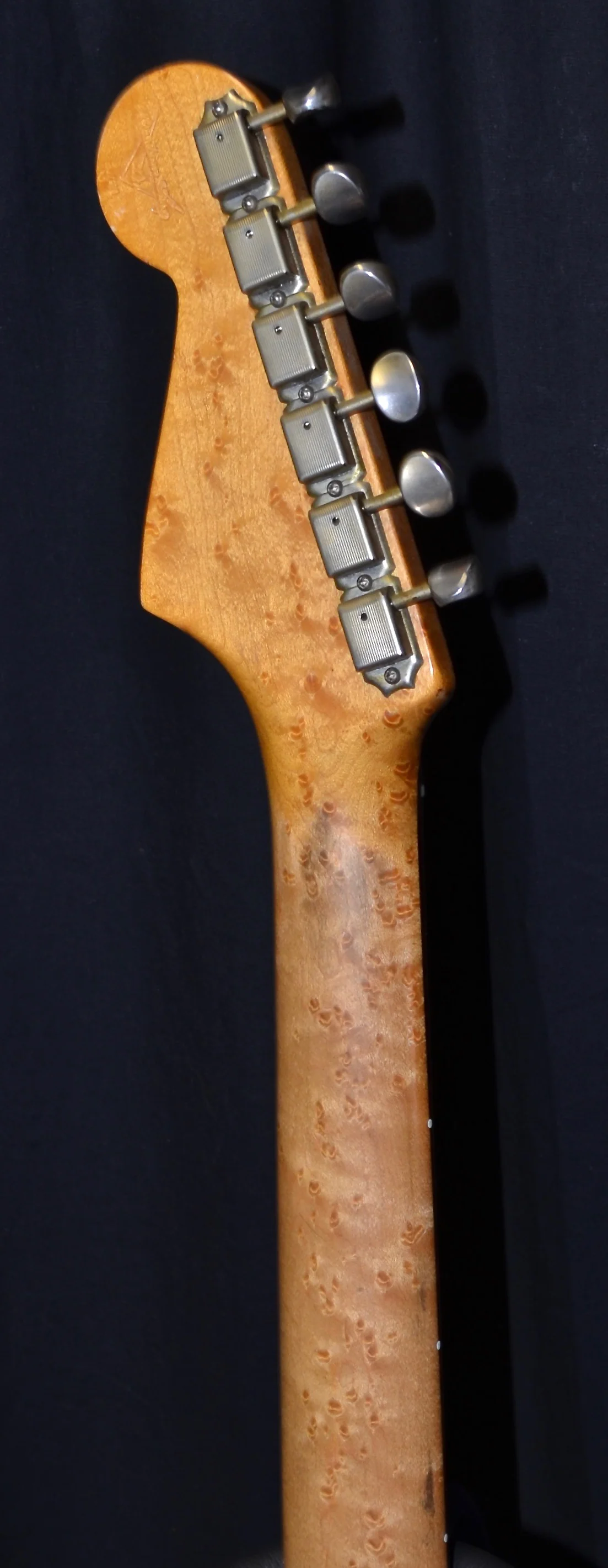 Pre Owned '98 Fender Custom Shop Vince Cunetto Era Relic Stratocaster Olympic White - Image 7