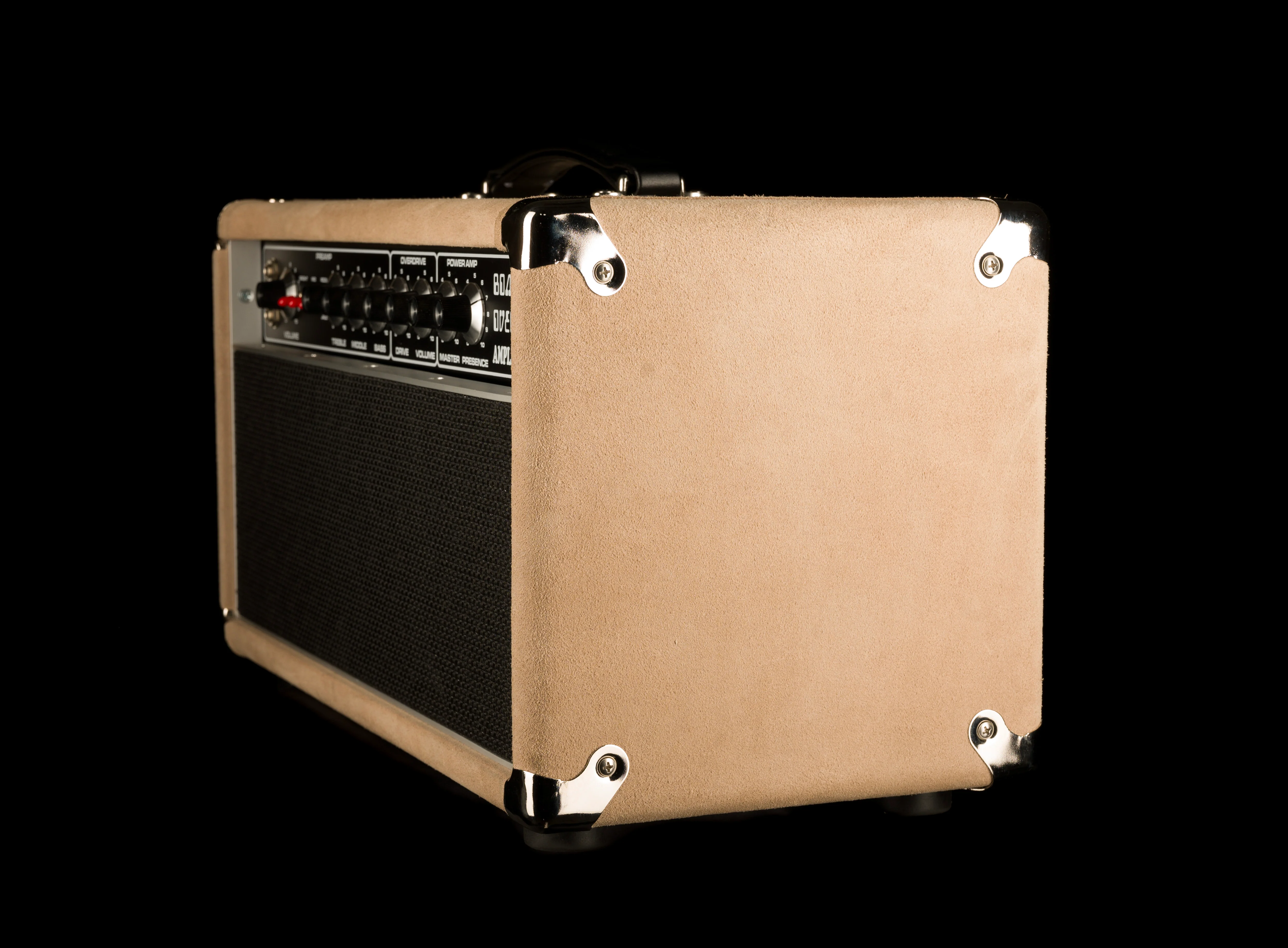 Pre Owned Amplified Nation The Bombshell Overdrive 100-Watt Head With 1x12" Ivory Suede Cabinet Guitar Amp - Ben Harper - Image 8