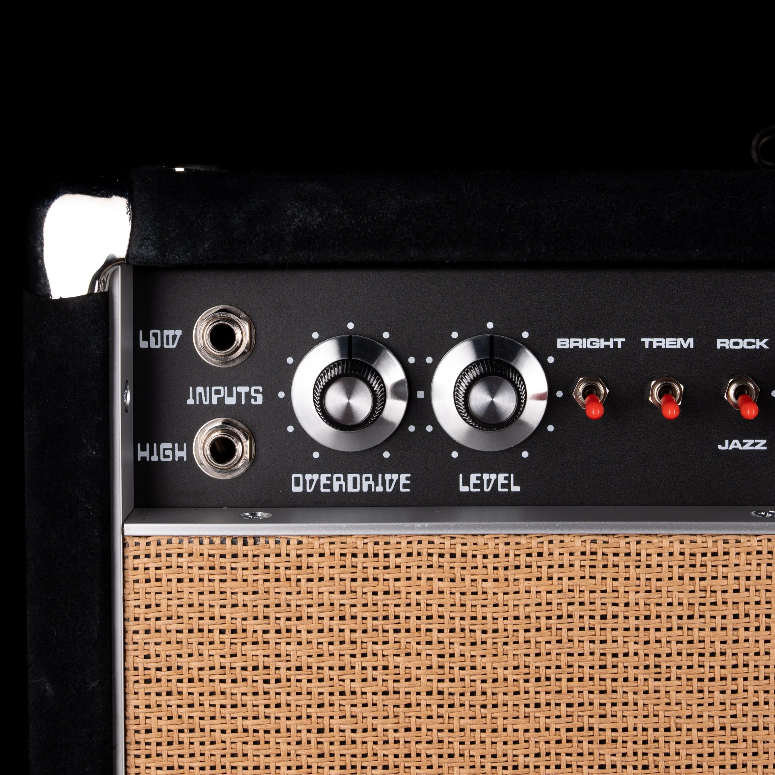 Pre-Owned Amplified Nation Trem-Drive Deluxe 50-Watt Guitar Amp Head - Black Suede - Image 5