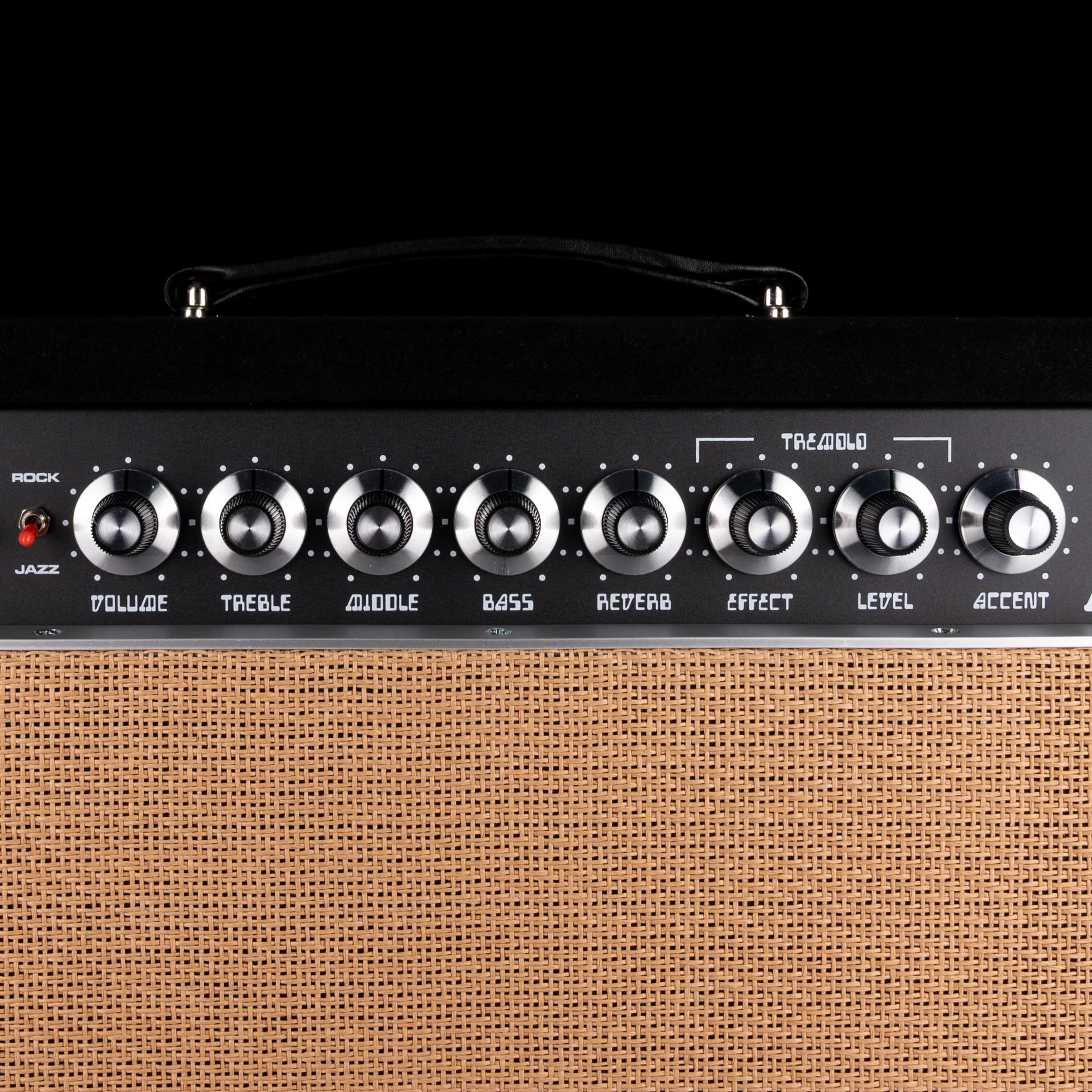 Pre-Owned Amplified Nation Trem-Drive Deluxe 50-Watt Guitar Amp Head - Black Suede - Image 6