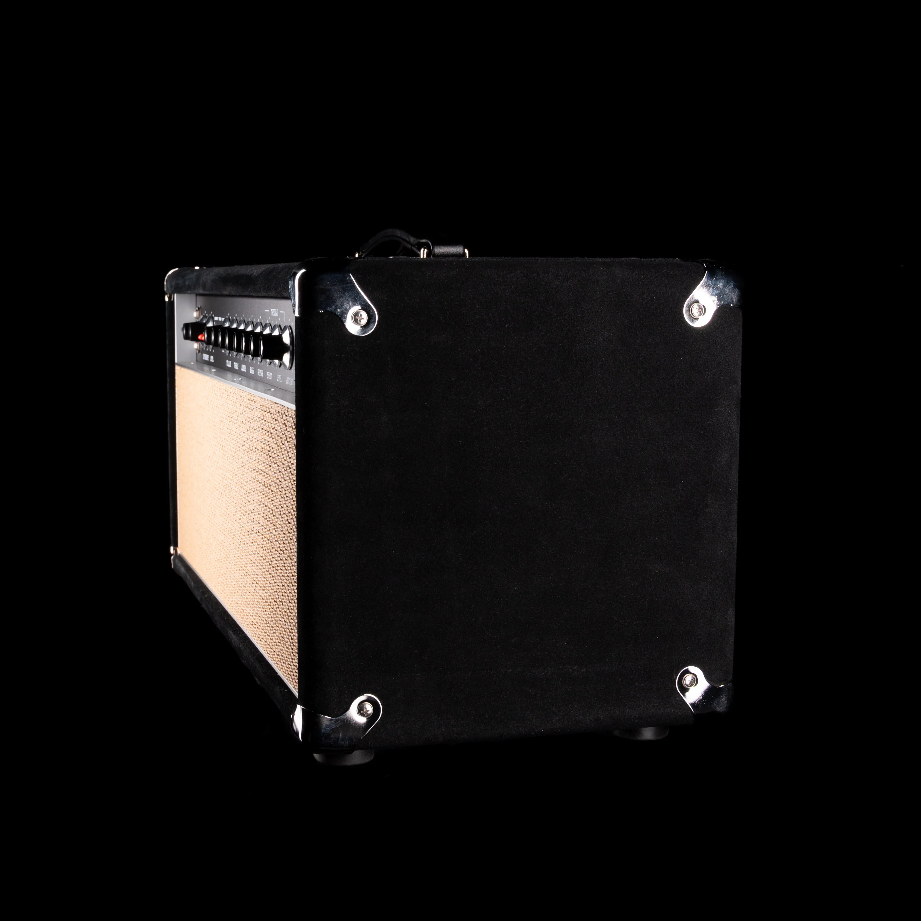 Pre-Owned Amplified Nation Trem-Drive Deluxe 50-Watt Guitar Amp Head - Black Suede - Image 8