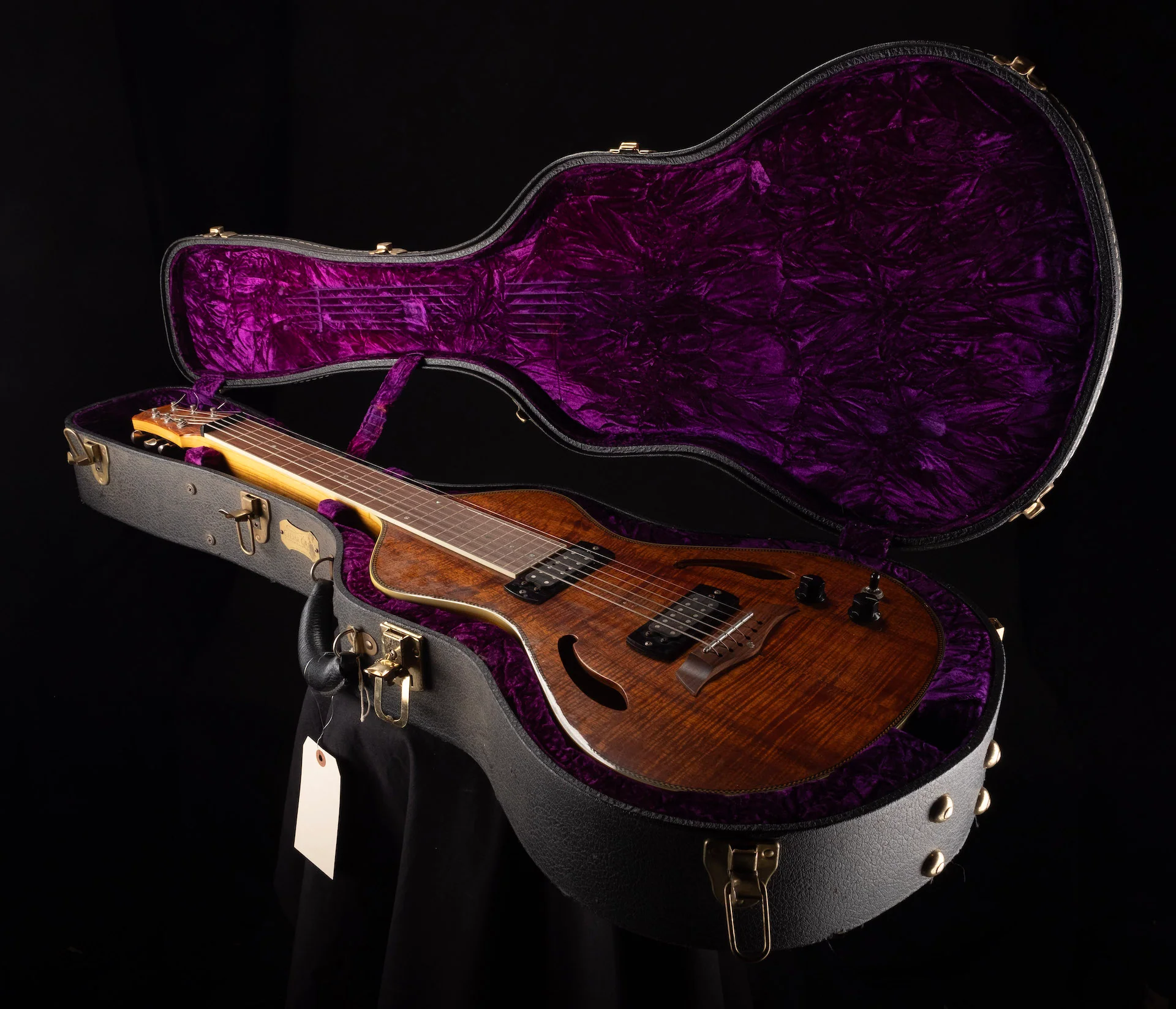 Pre Owned Asher Dual Tone Lap Steel With Case - Image 12