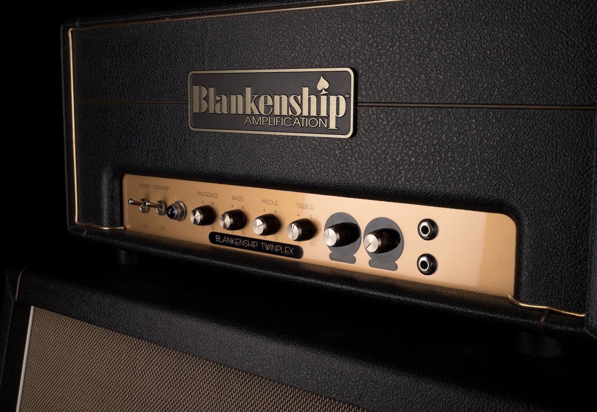 Pre Owned Blankenship Twinplex Guitar Amp Head amd 2x12" Cabinet - Colin Hay Gear - Image 5