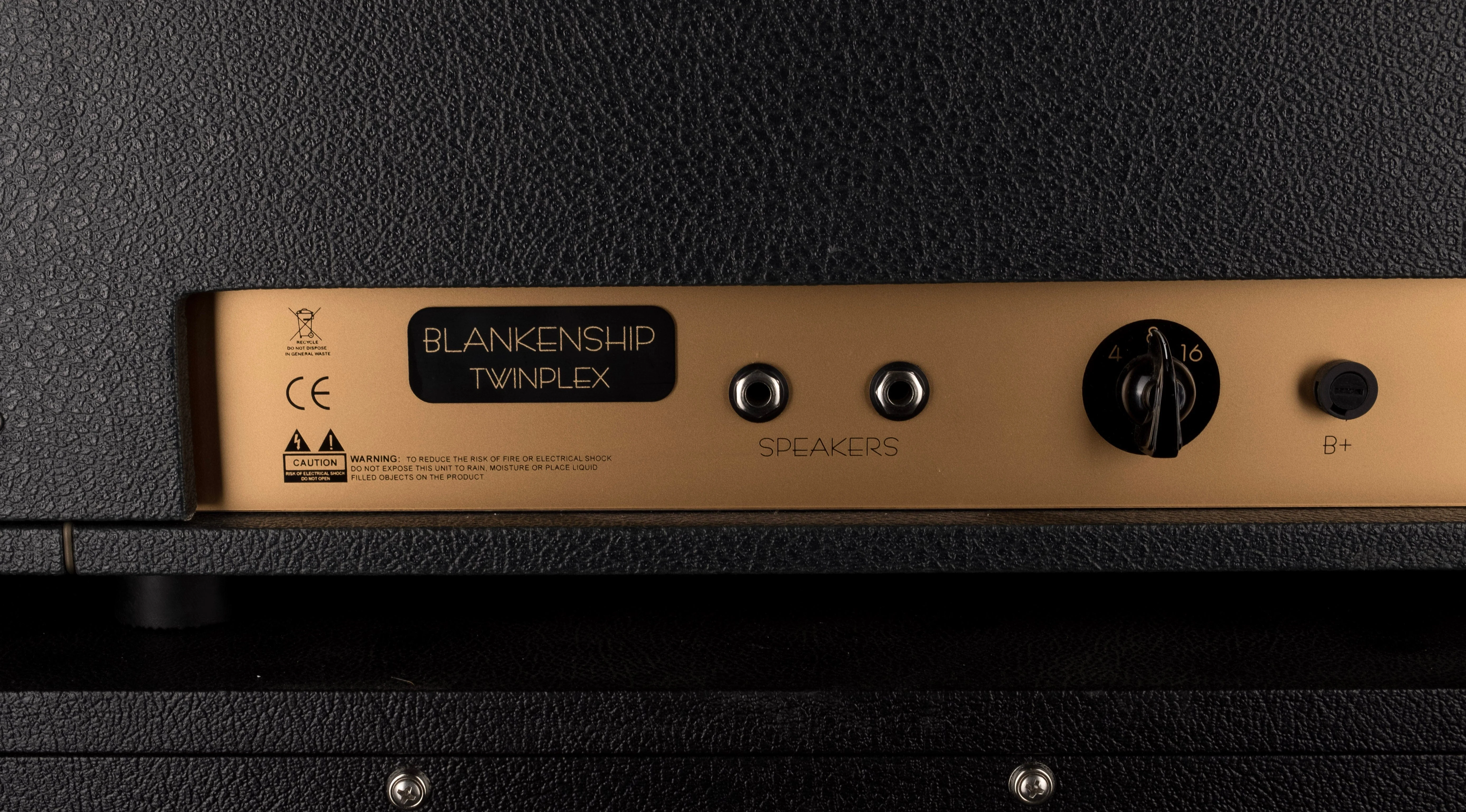 Pre Owned Blankenship Twinplex Guitar Amp Head amd 2x12" Cabinet - Colin Hay Gear - Image 9