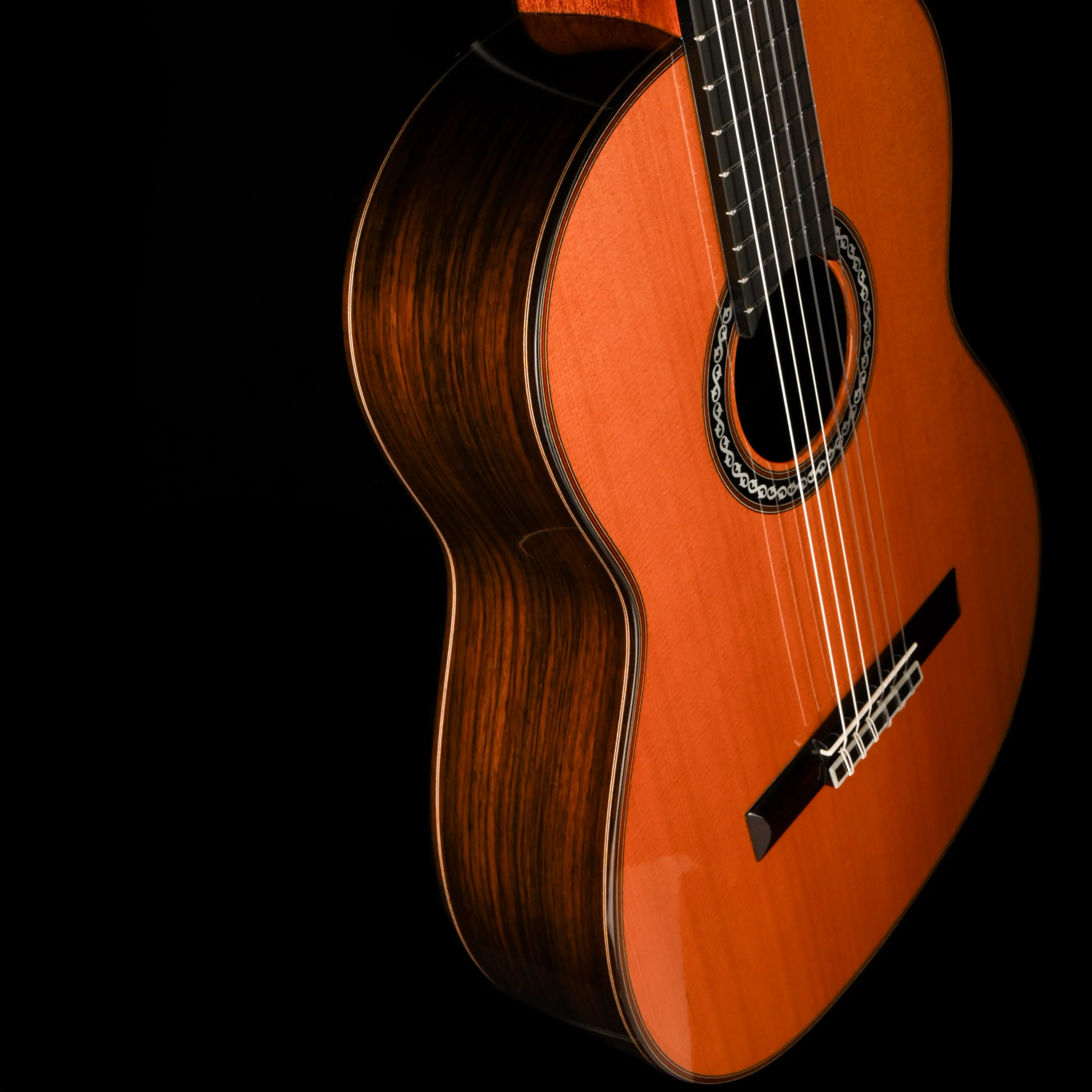 Pre Owned Cordoba C-10 Nylon Natural Acoustic Guitar With Gig Bag - Image 5