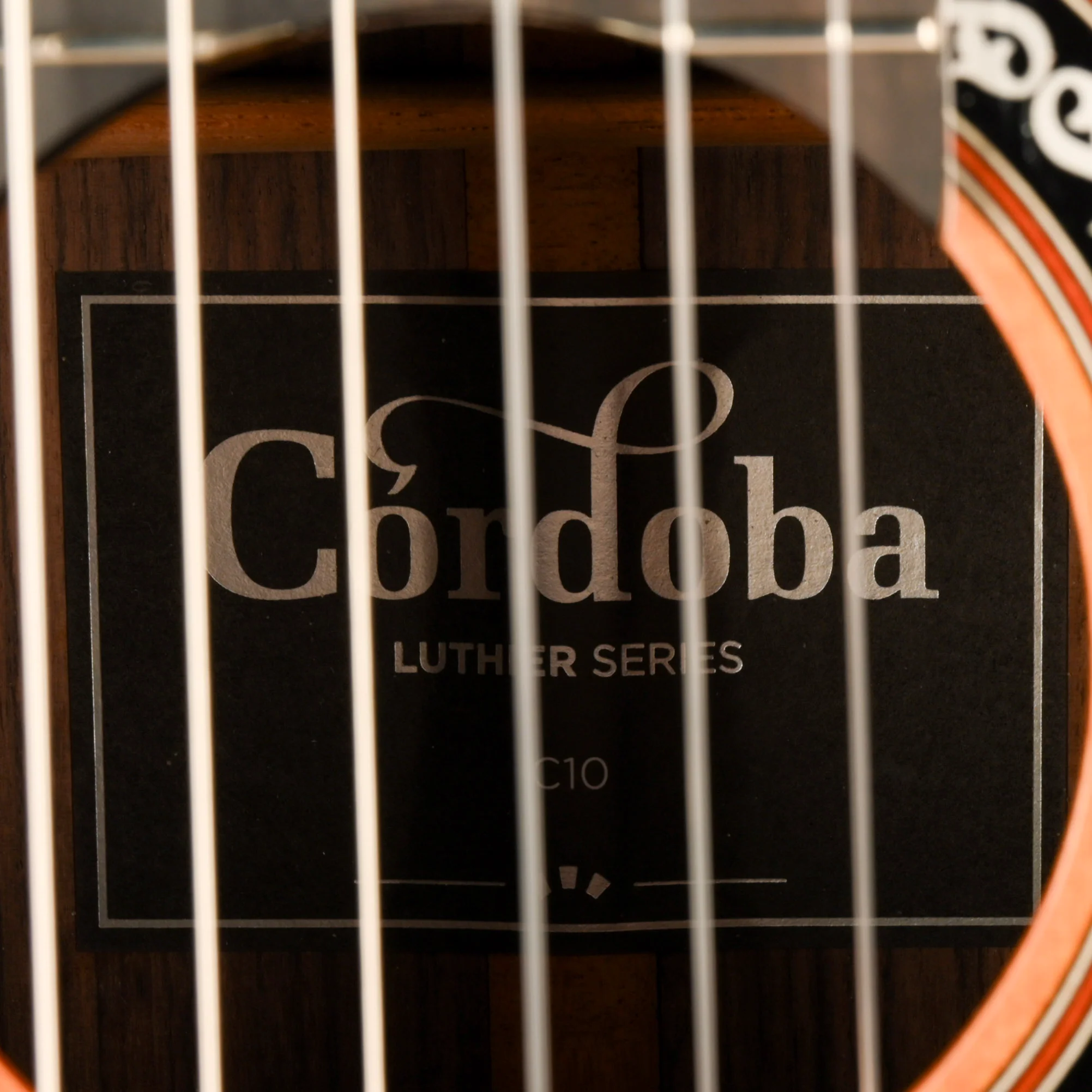 Pre Owned Cordoba C-10 Nylon Natural Acoustic Guitar With Gig Bag - Image 6