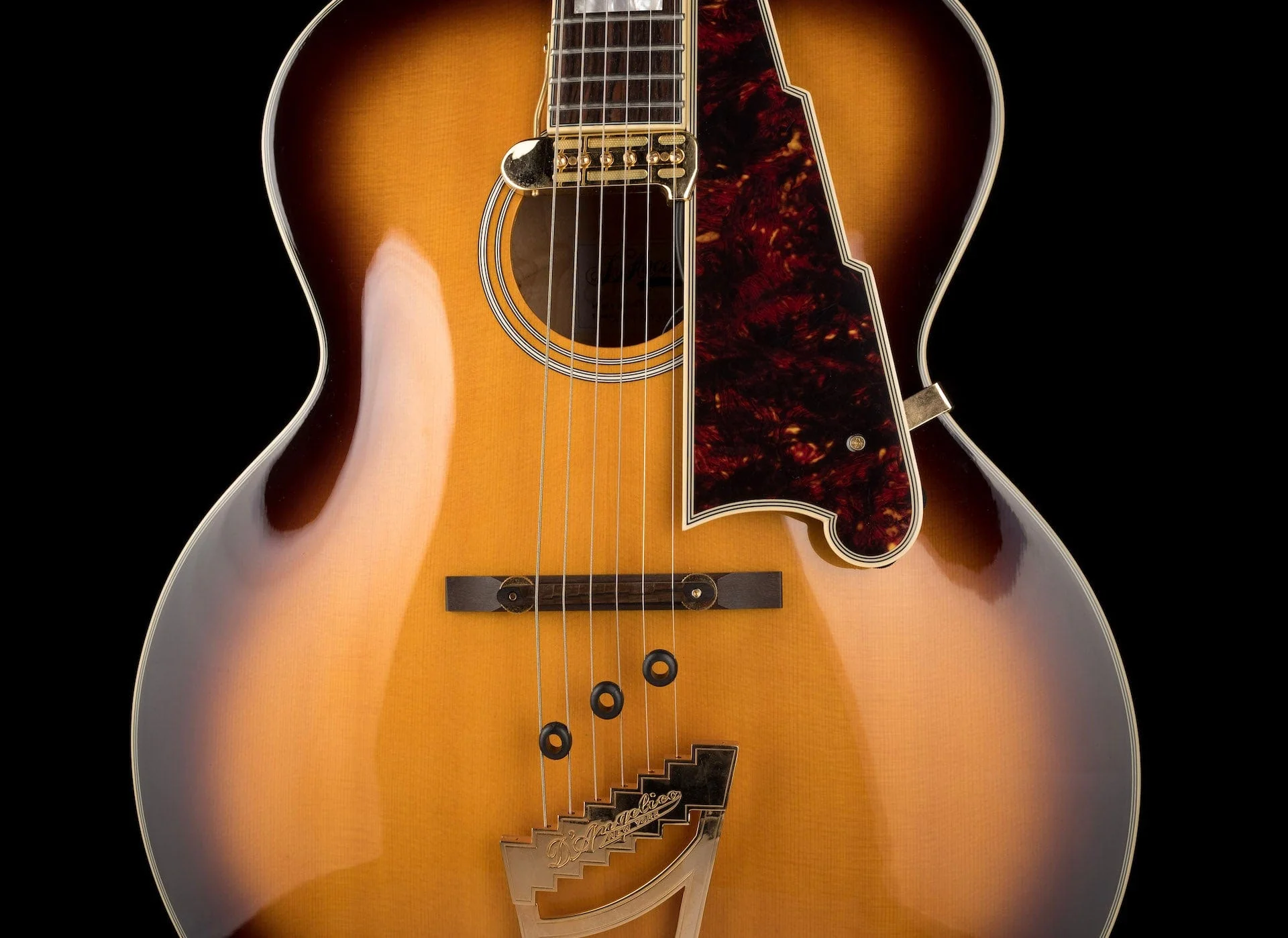 Pre Owned D'Angelico EX-63 With DeArmond Rhythm Chief Pickup With Case - Image 6