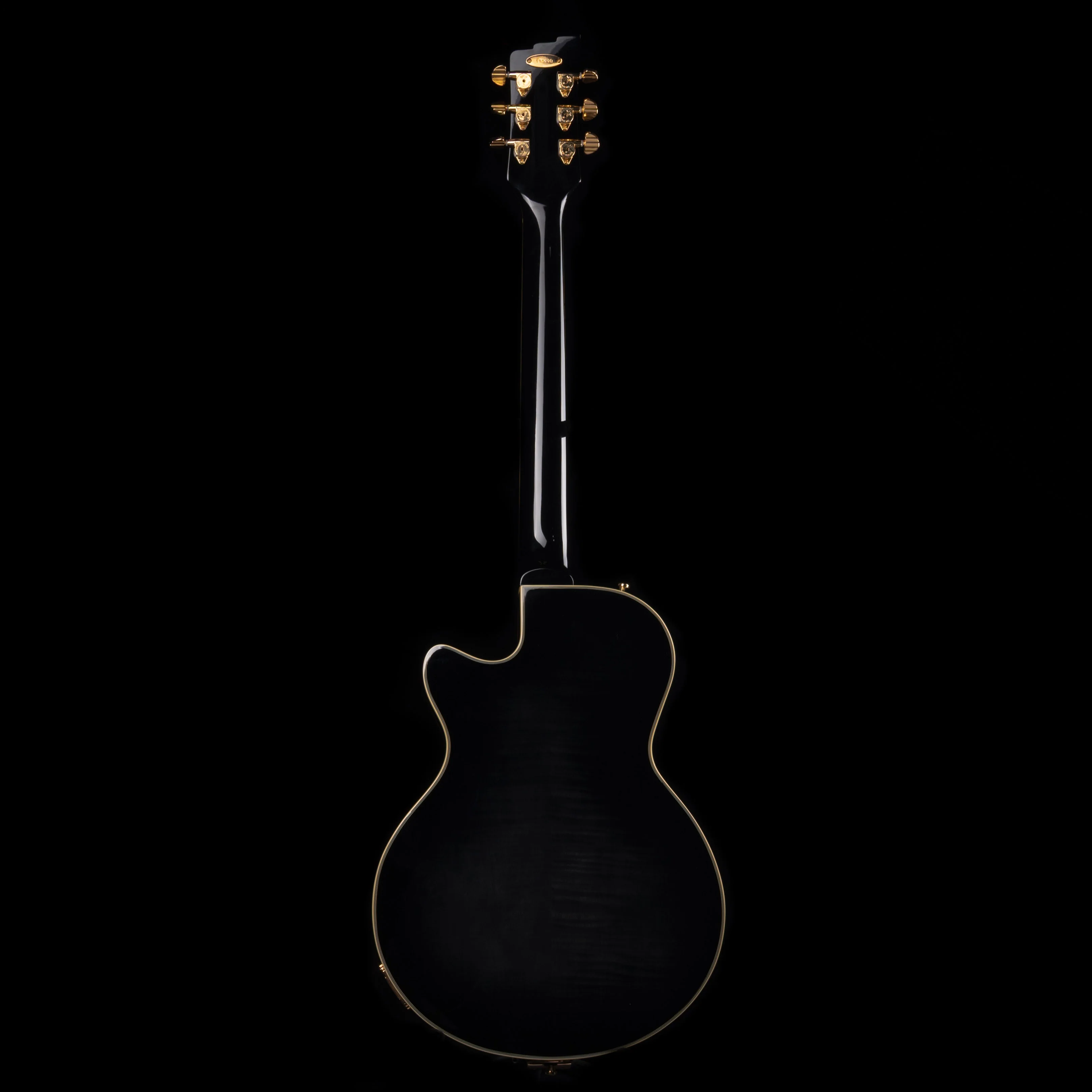 Pre Owned Dusenberg Starplayer TV Custom Semi-Hollow Body Black With OHSC - Image 6
