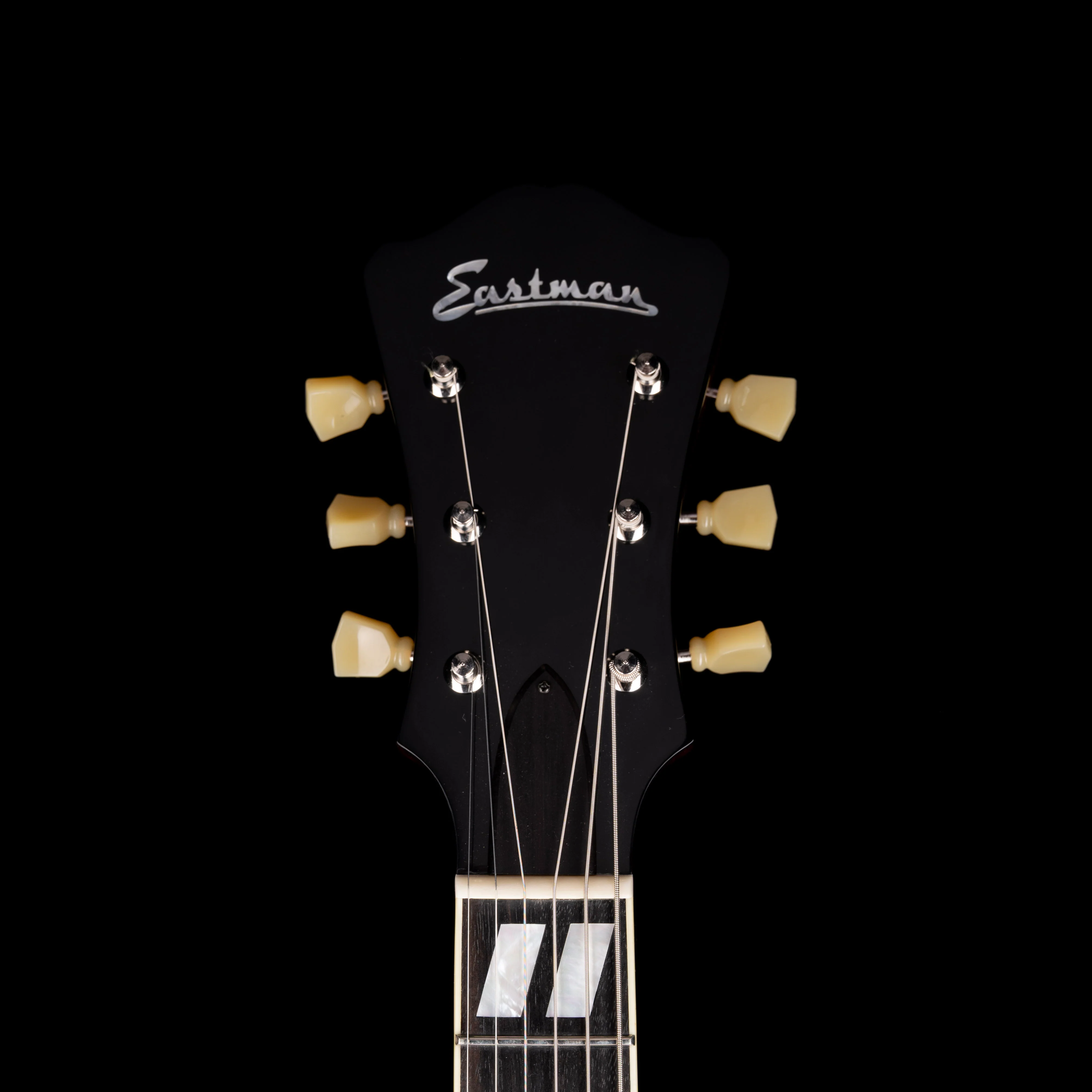 Pre Owned Eastman AR372ce Archtop Truetone Classic Finish Faded Cherry Left-Handed With OHSC - Image 11