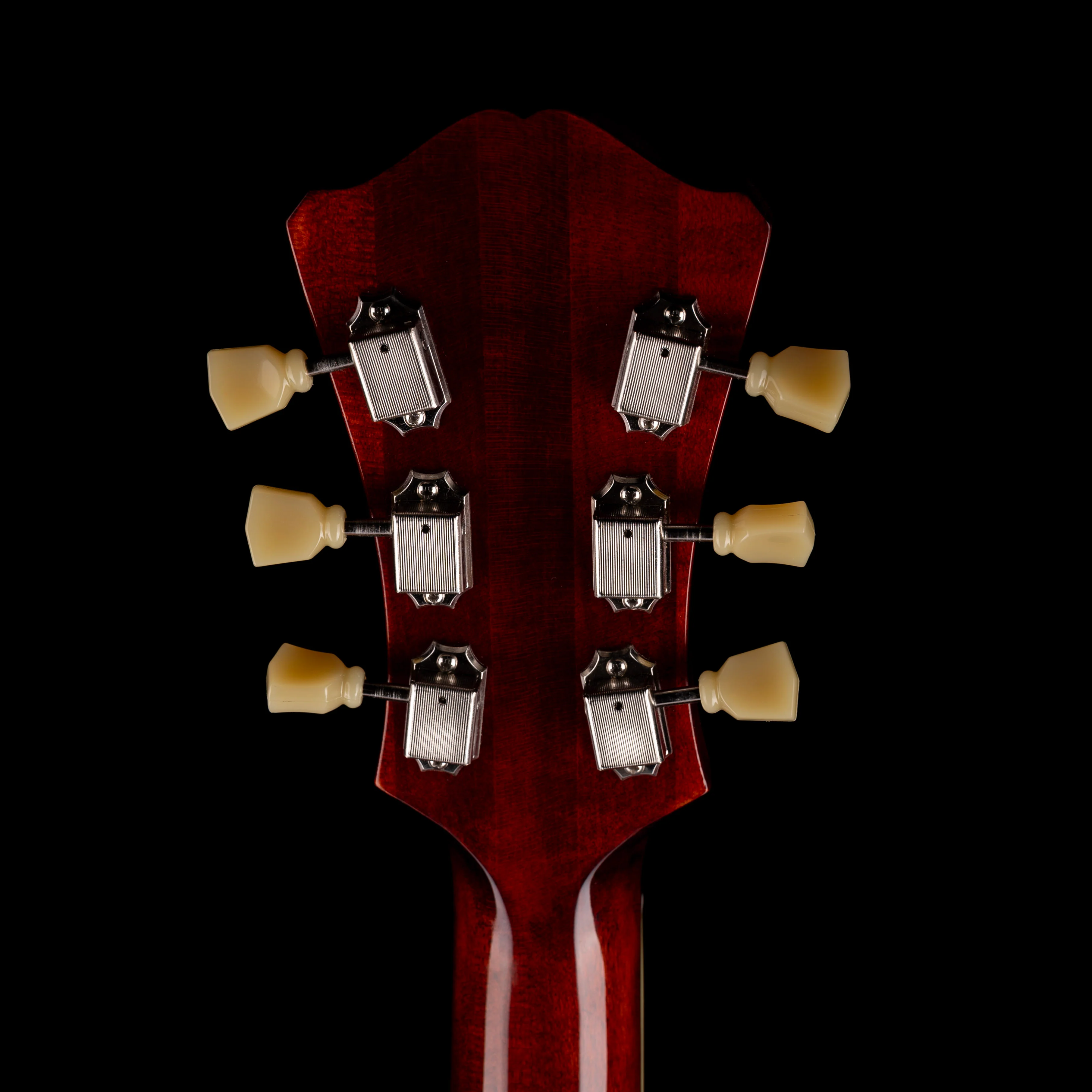Pre Owned Eastman AR372ce Archtop Truetone Classic Finish Faded Cherry Left-Handed With OHSC - Image 12
