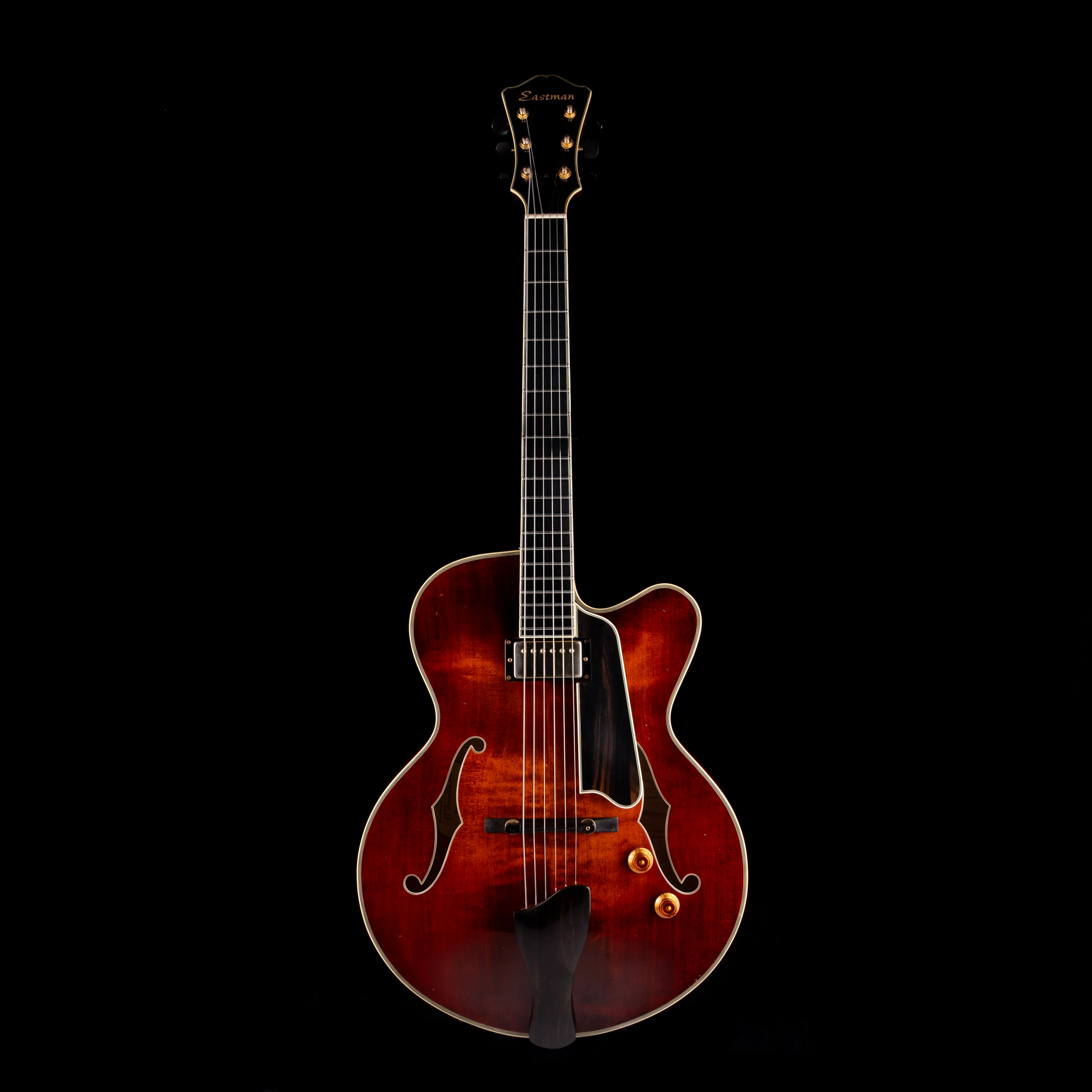 Pre-Owned Eastman AR803CE-16 Hollowbody Guitar With HSC - Image 2