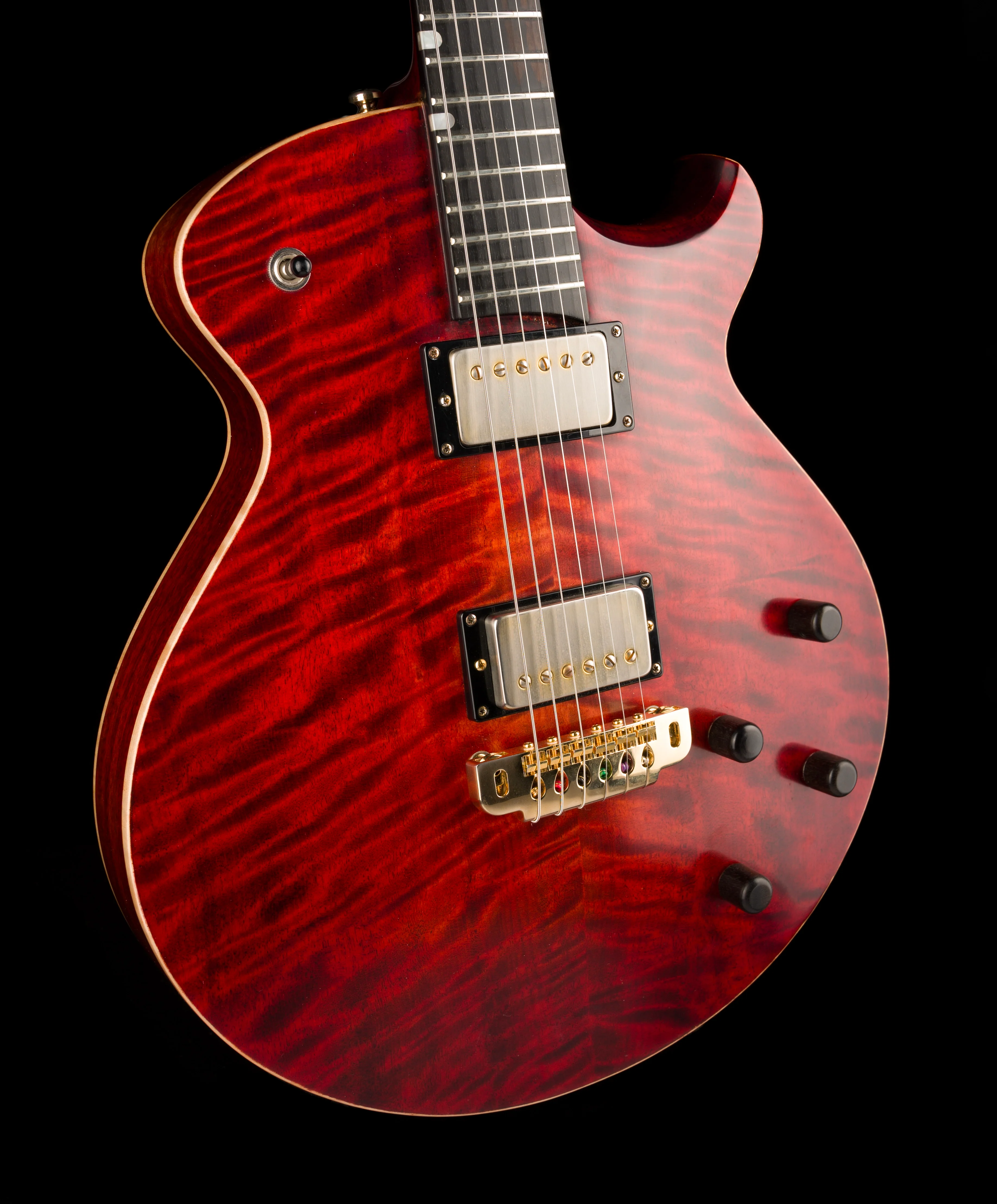 Pre Owned Eastman El Rey 3 Otto D'Ambrosio Cherry Flame Top With OHSC - Image 10