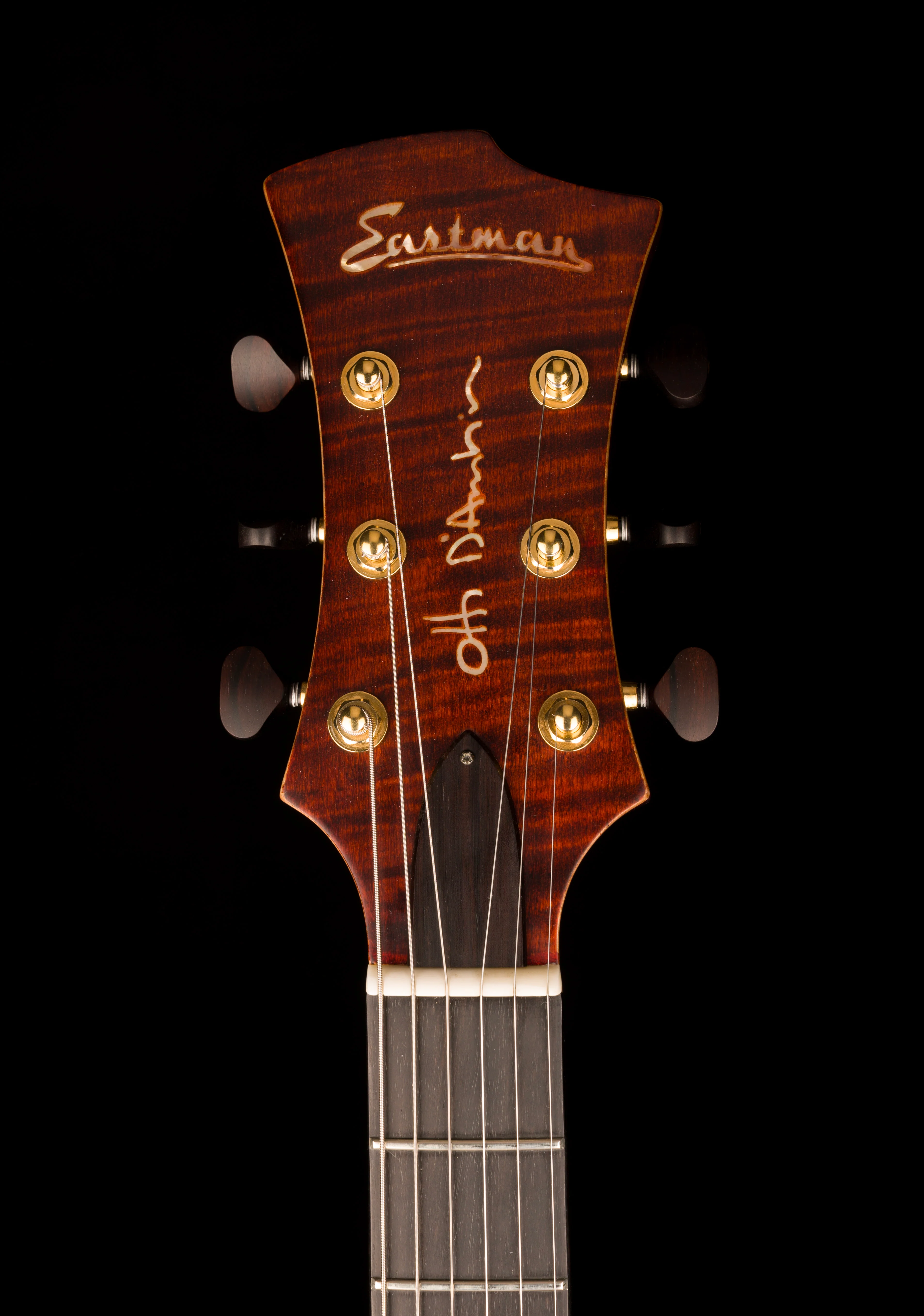 Pre Owned Eastman El Rey 3 Otto D'Ambrosio Cherry Flame Top With OHSC - Image 12