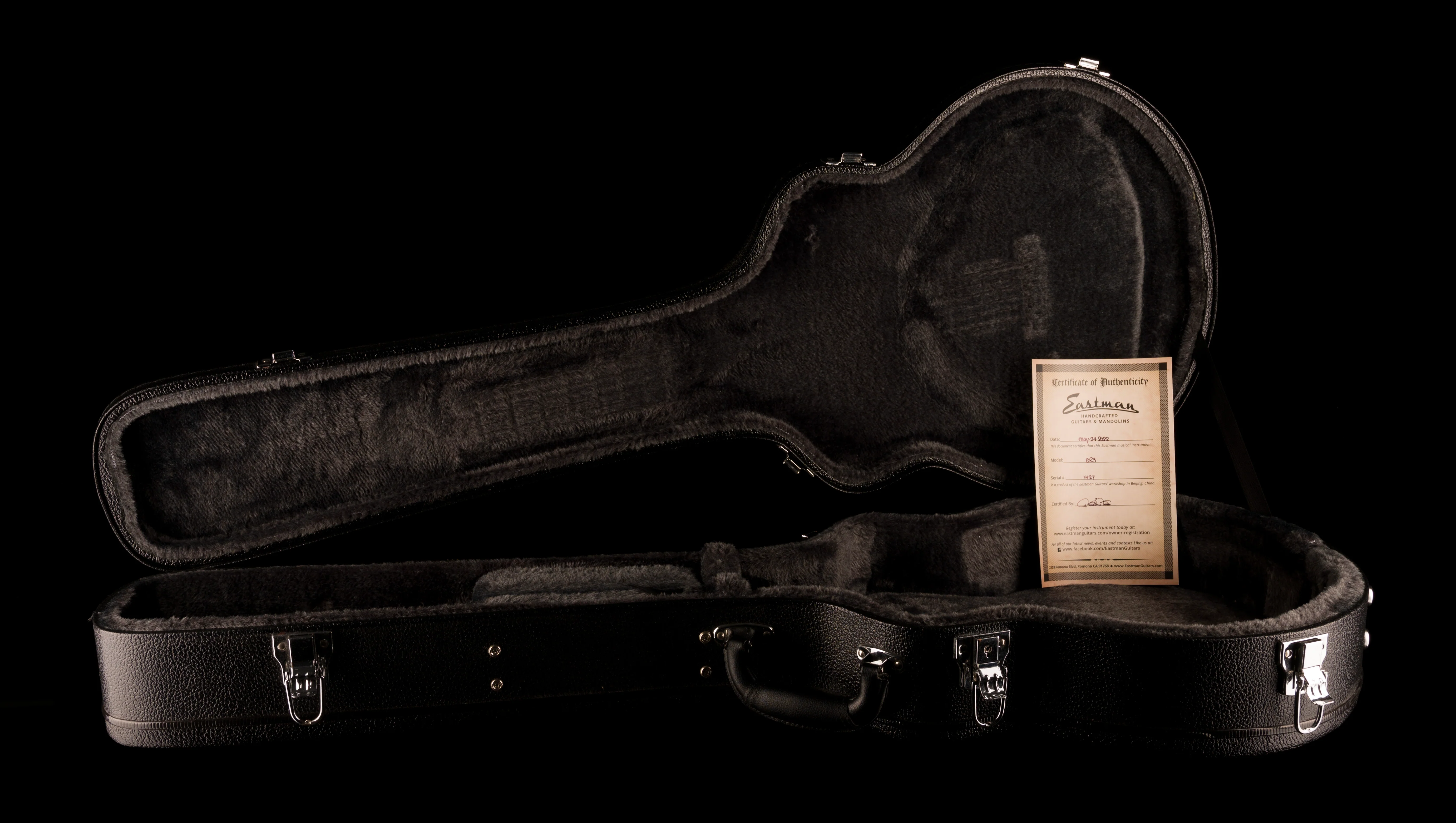Pre Owned Eastman El Rey 3 Otto D'Ambrosio Cherry Flame Top With OHSC - Image 19