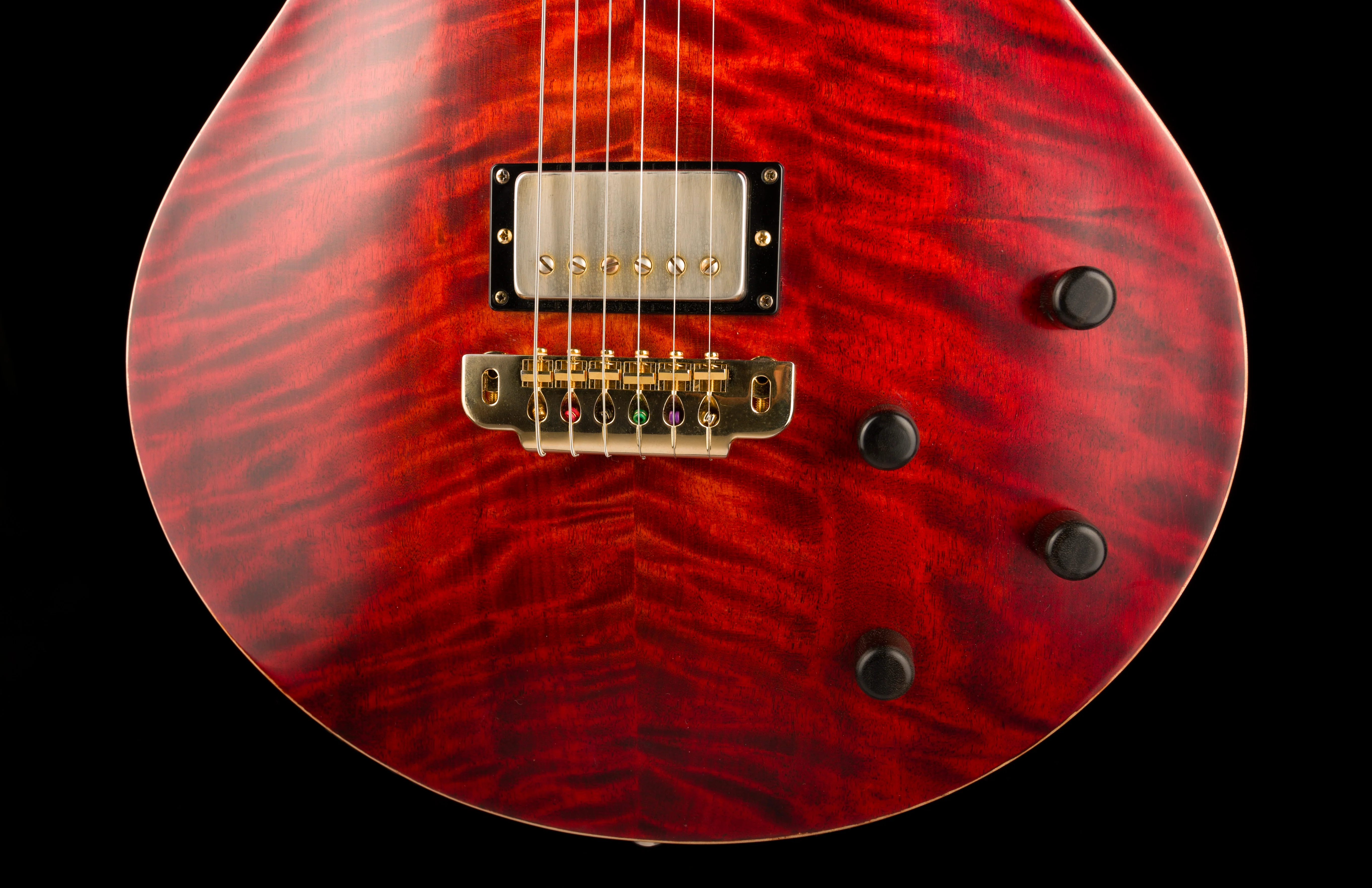 Pre Owned Eastman El Rey 3 Otto D'Ambrosio Cherry Flame Top With OHSC - Image 5
