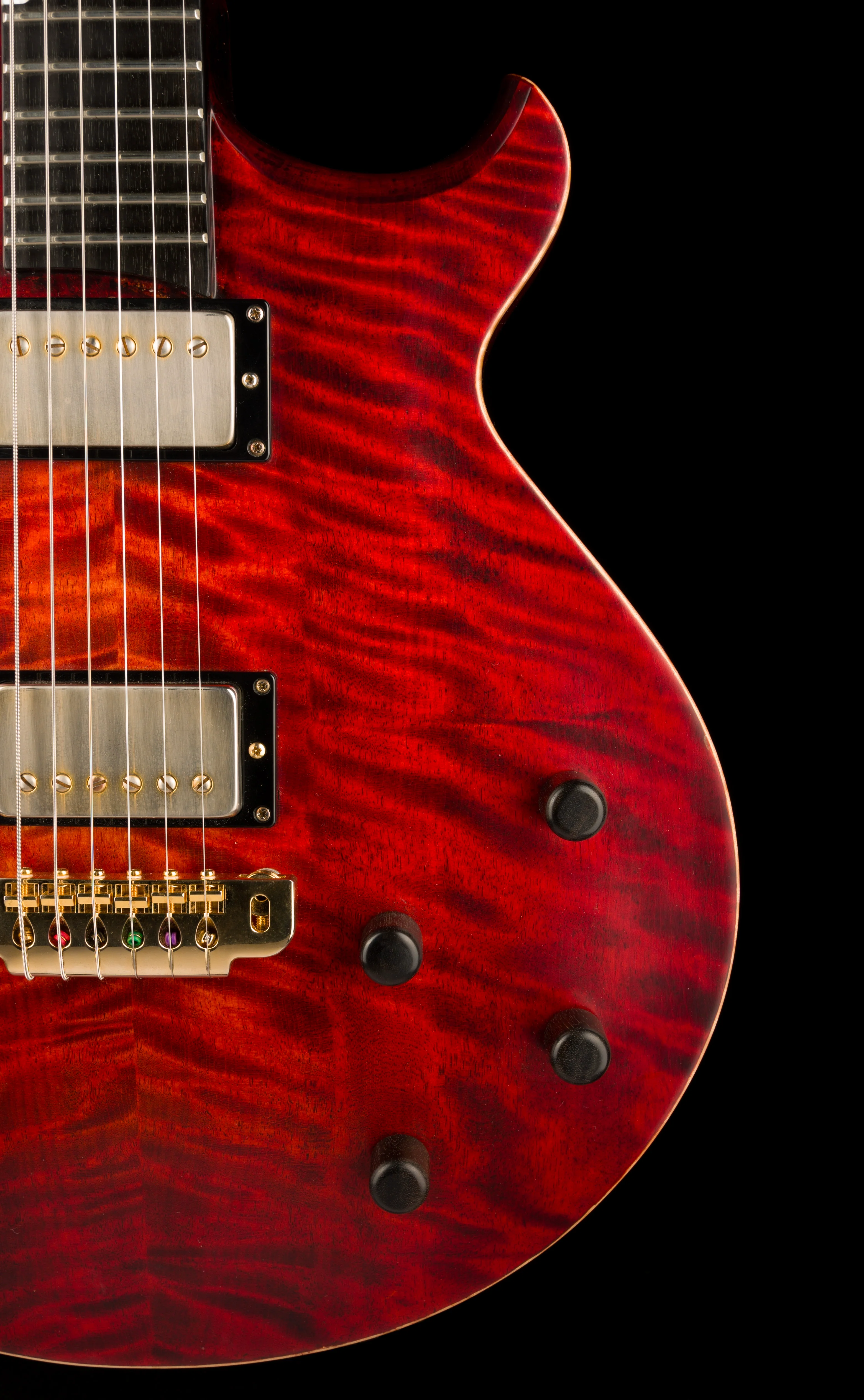 Pre Owned Eastman El Rey 3 Otto D'Ambrosio Cherry Flame Top With OHSC - Image 9
