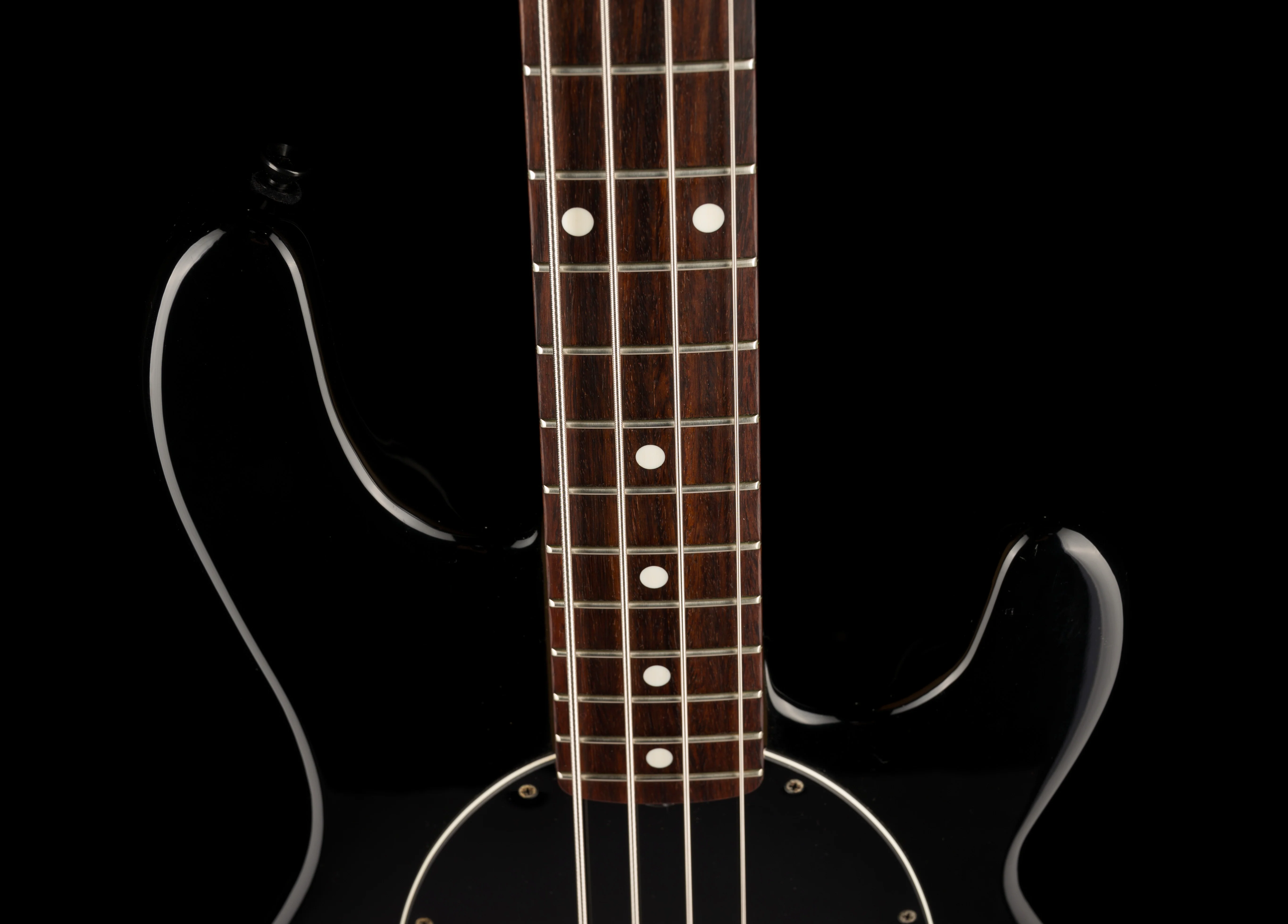Pre Owned 2006 Ernie Ball Music Man StingRay 3-EQ H Piezo Black With OHSC - Image 3