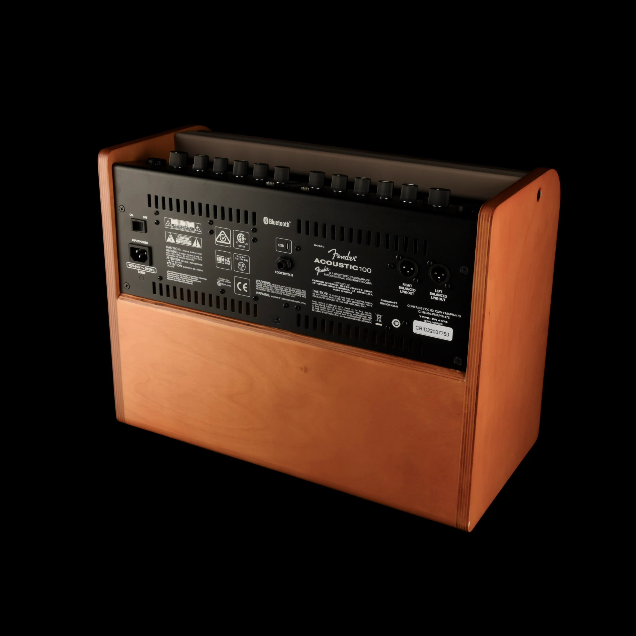 Pre Owned Fender Acoustic 100 Two Channel Acoustic Guitar Amp Combo - Image 11