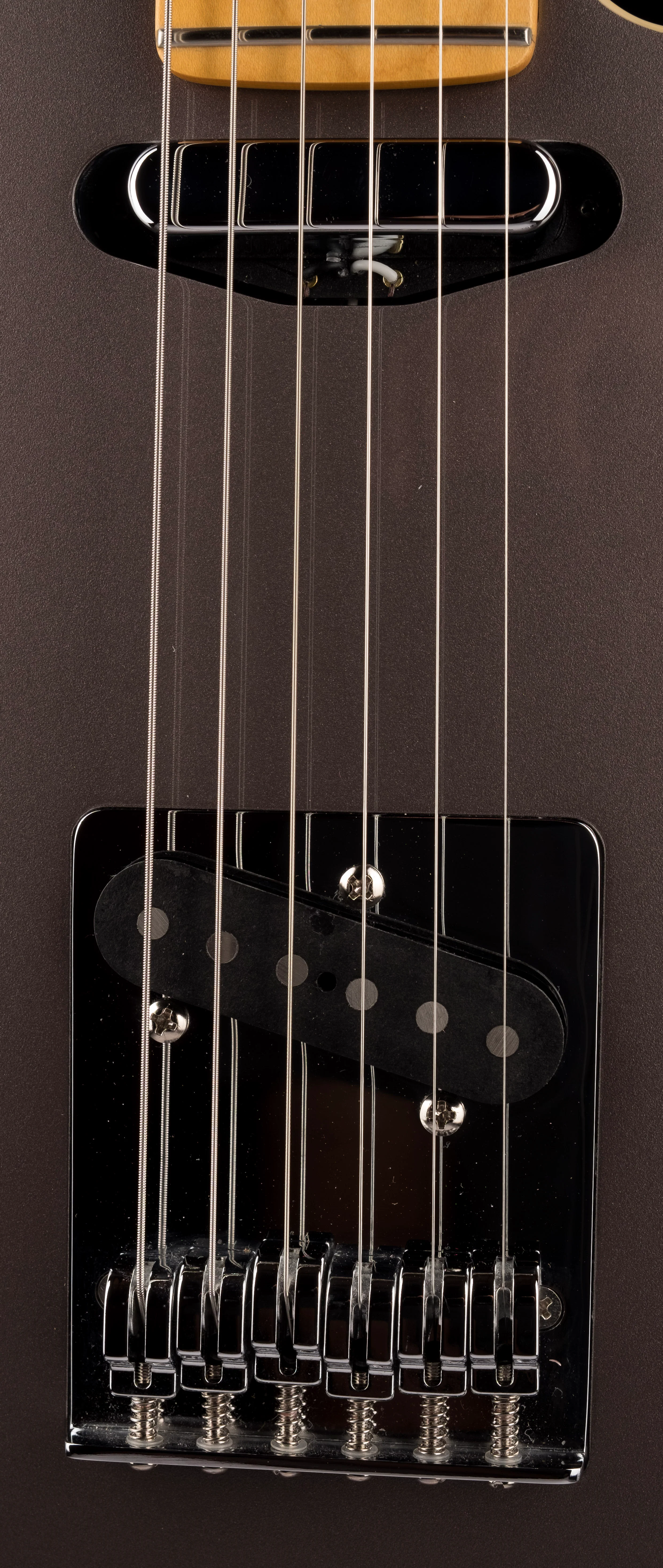 Pre Owned Fender Aerodyne Special Telecaster Dolphin Gray Metallic With Gig Bag - Image 7