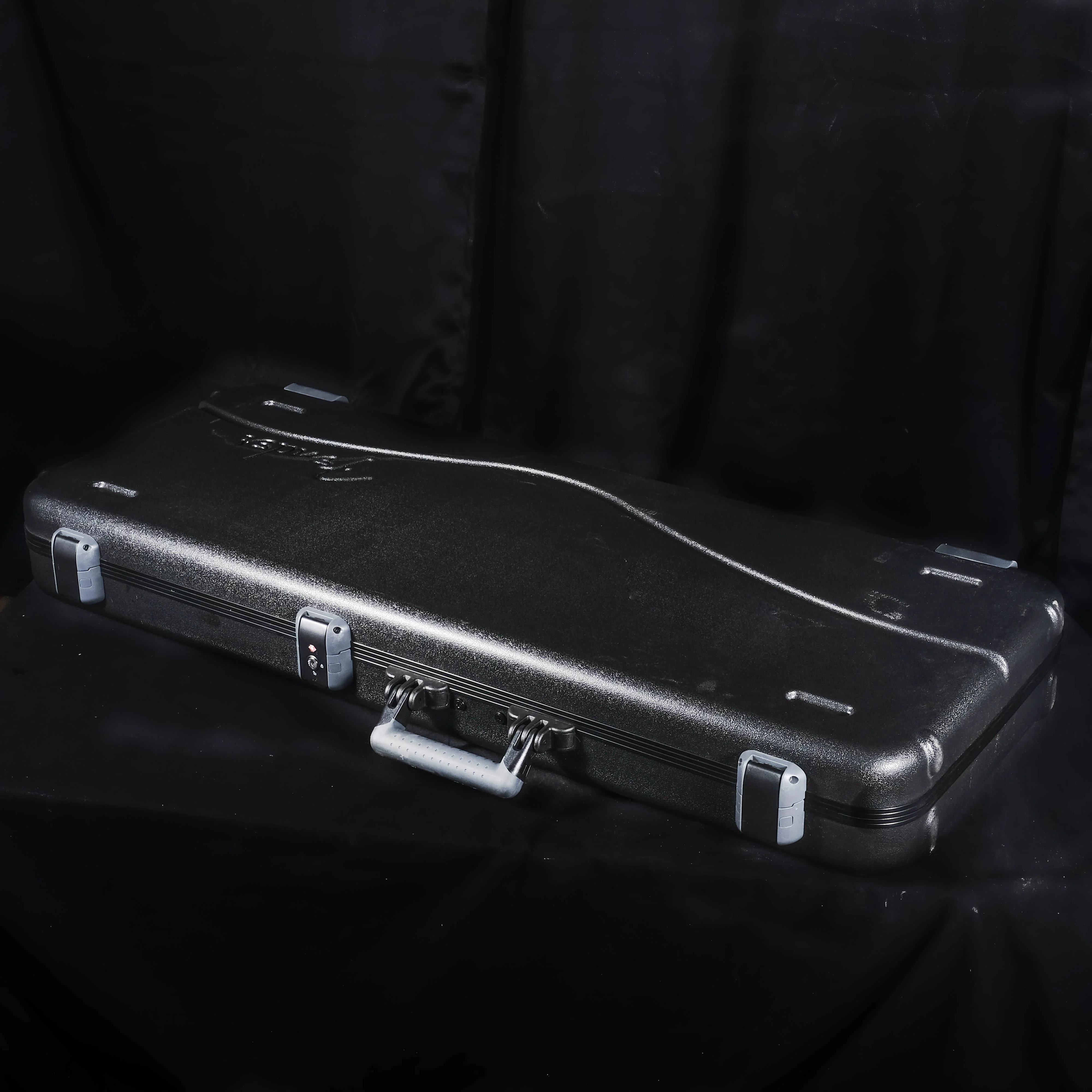 Pre Owned Fender American Deluxe Telecaster Tungsten Silver Electric Guitar OHSC - Image 11
