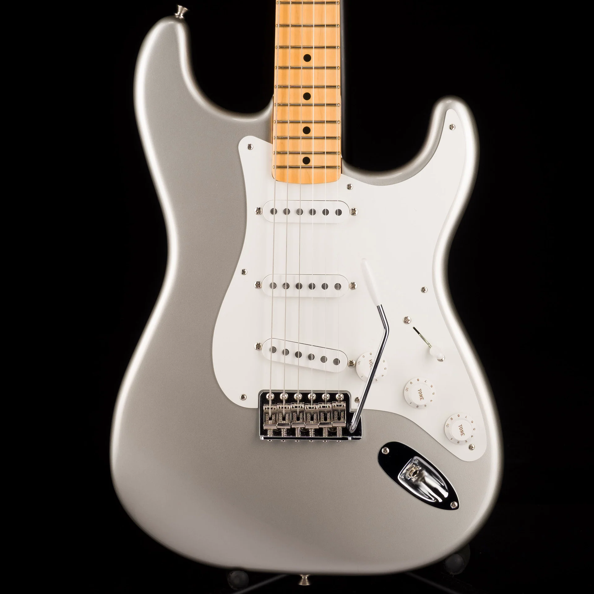 Pre Owned 2021 Fender American Original 50's Stratocaster Inca Silver With OHSC