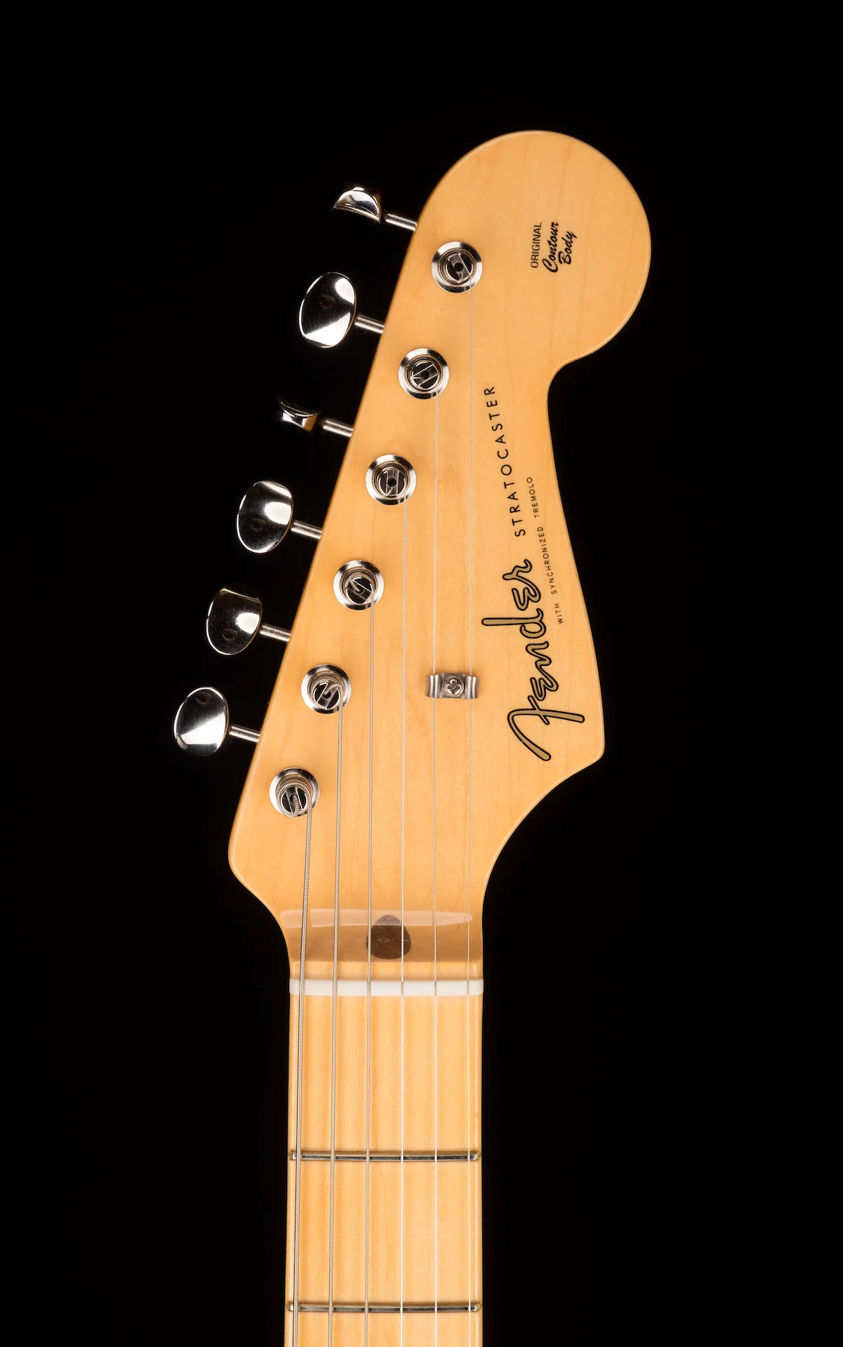 Pre Owned 2021 Fender American Original 50's Stratocaster Inca Silver With OHSC - Image 17