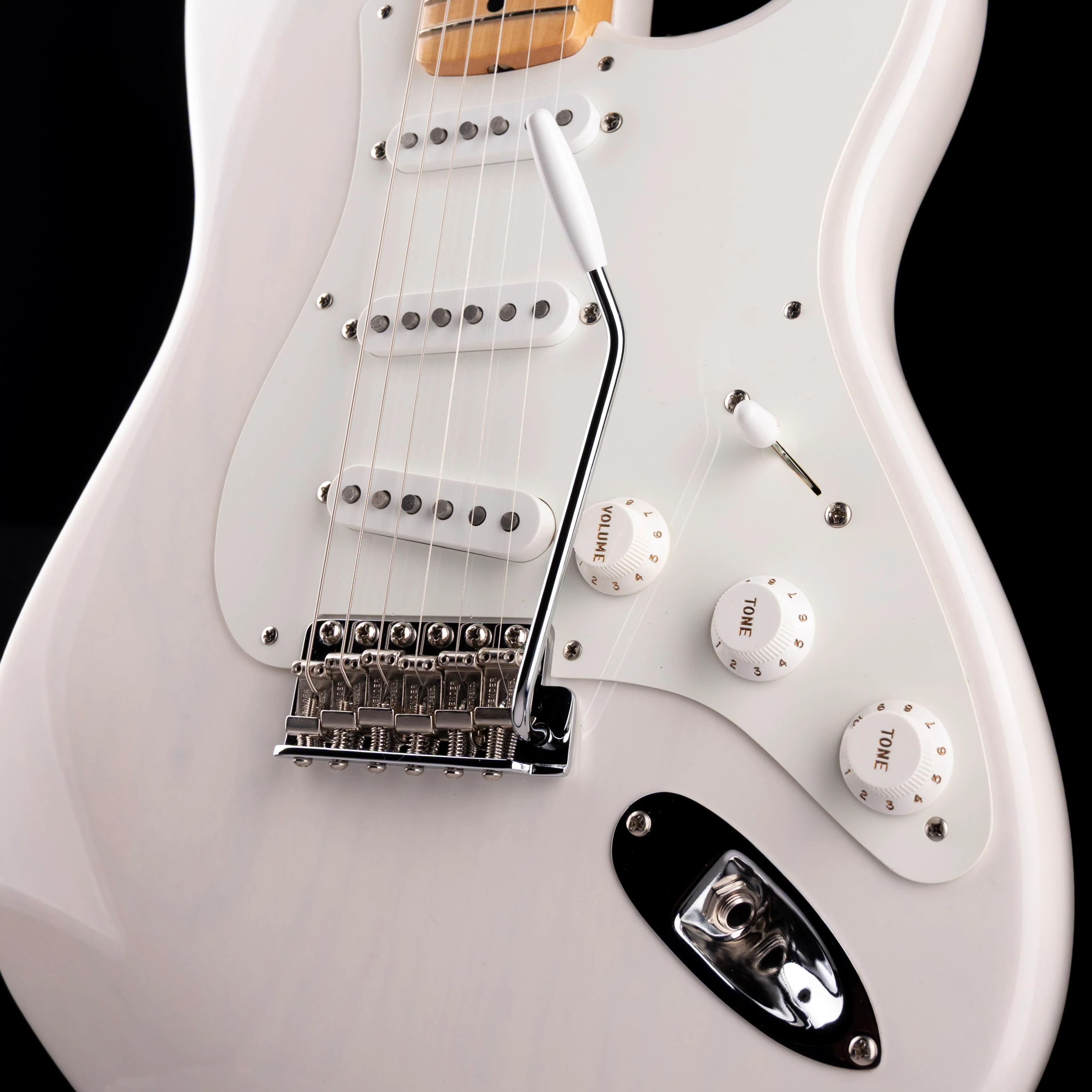 Pre Owned Fender American Original 50's Stratocaster White Blonde With OHSC - Image 5
