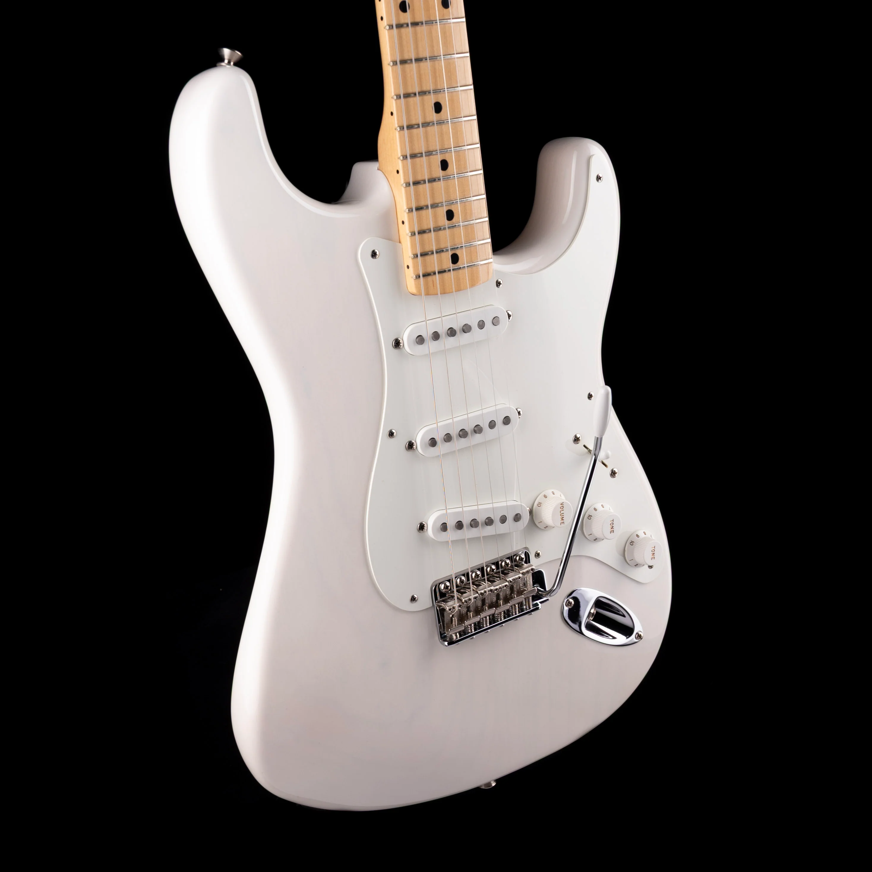 Pre Owned Fender American Original 50's Stratocaster White Blonde With OHSC - Image 6