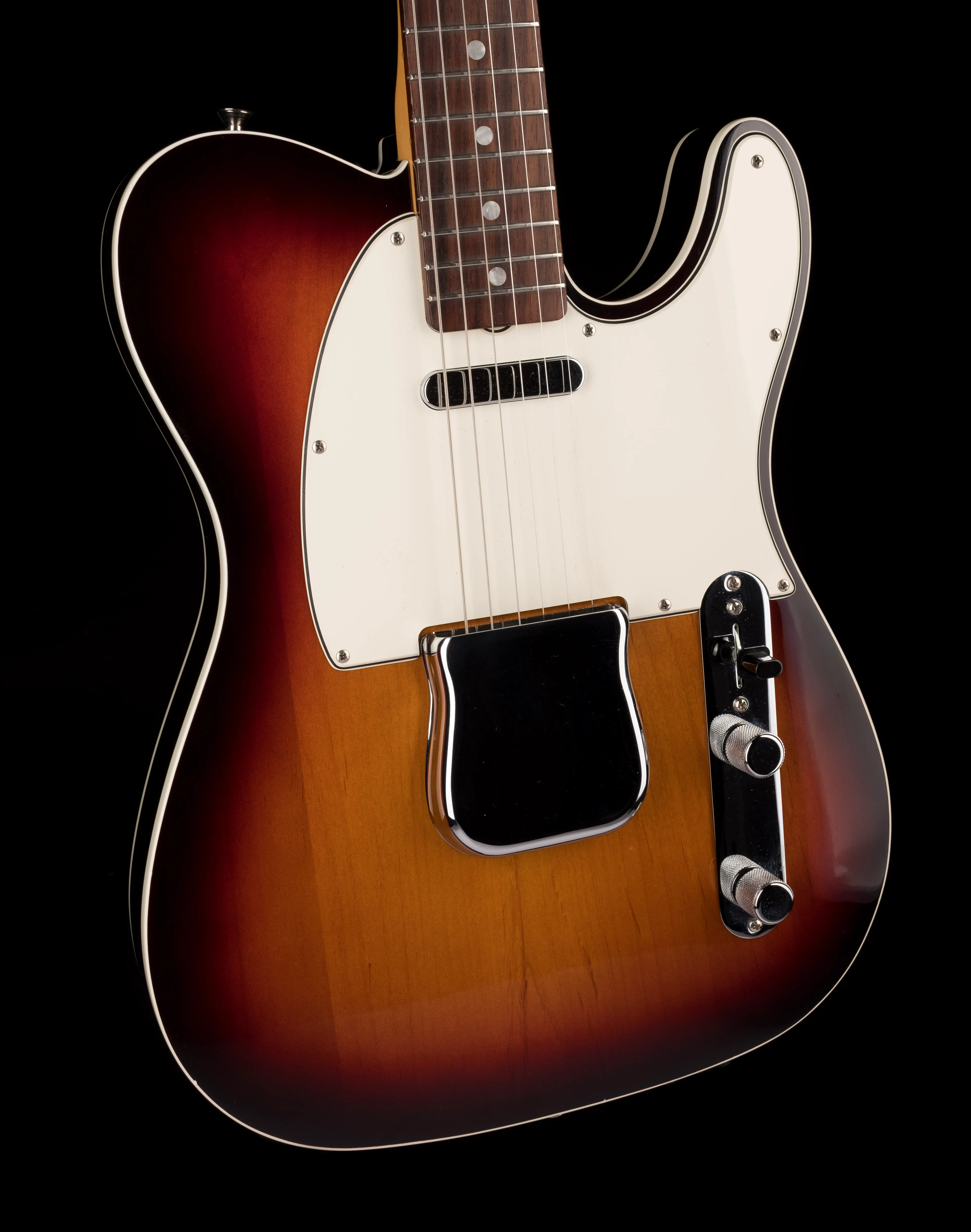 Pre Owned Fender American Original 60s Telecaster 3-Tone Sunburst With Case - Image 9