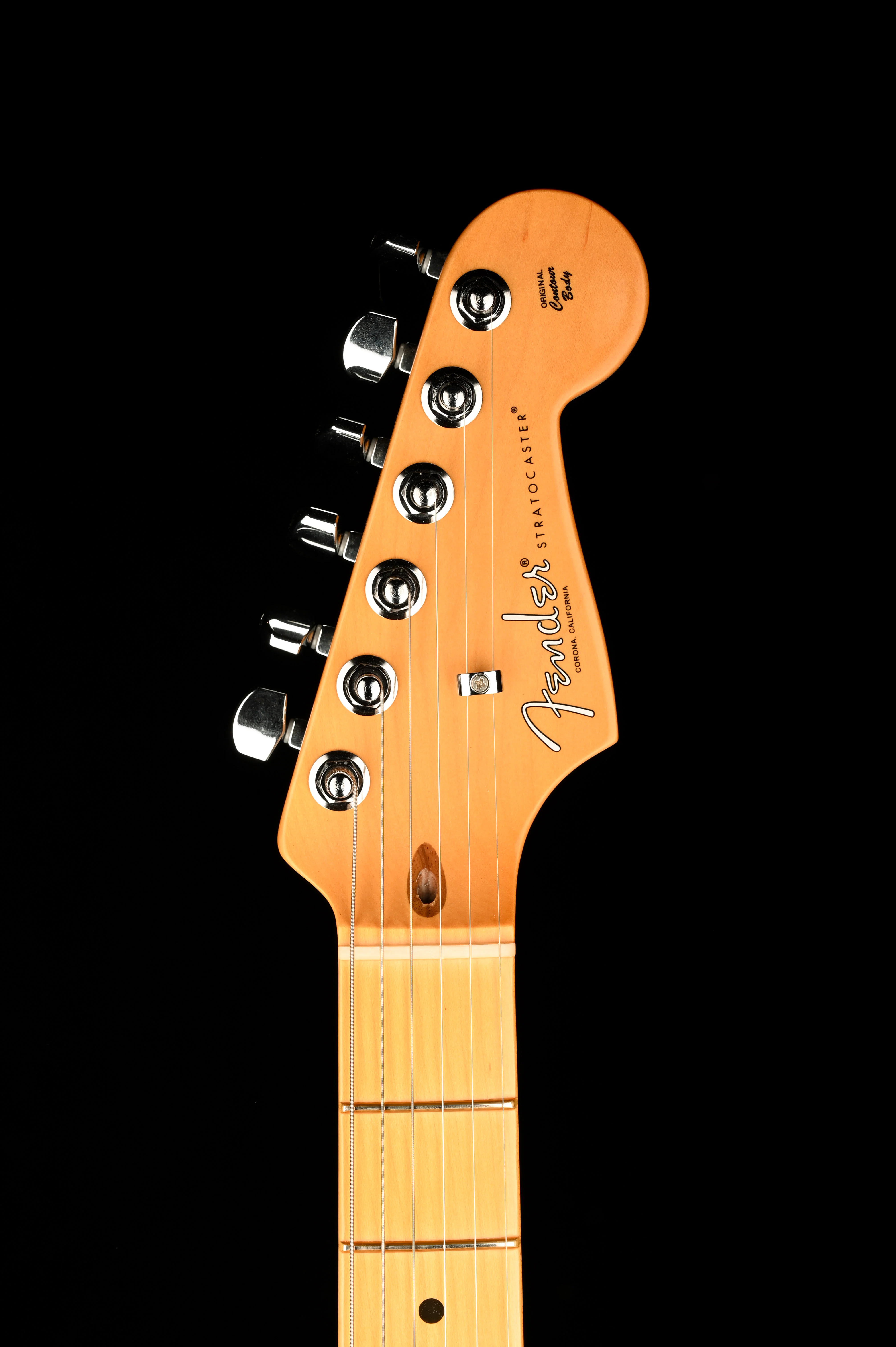 Pre Owned Fender American Professional II Stratocaster HSS Roasted Pine Electric Guitar With OHSC - Image 12