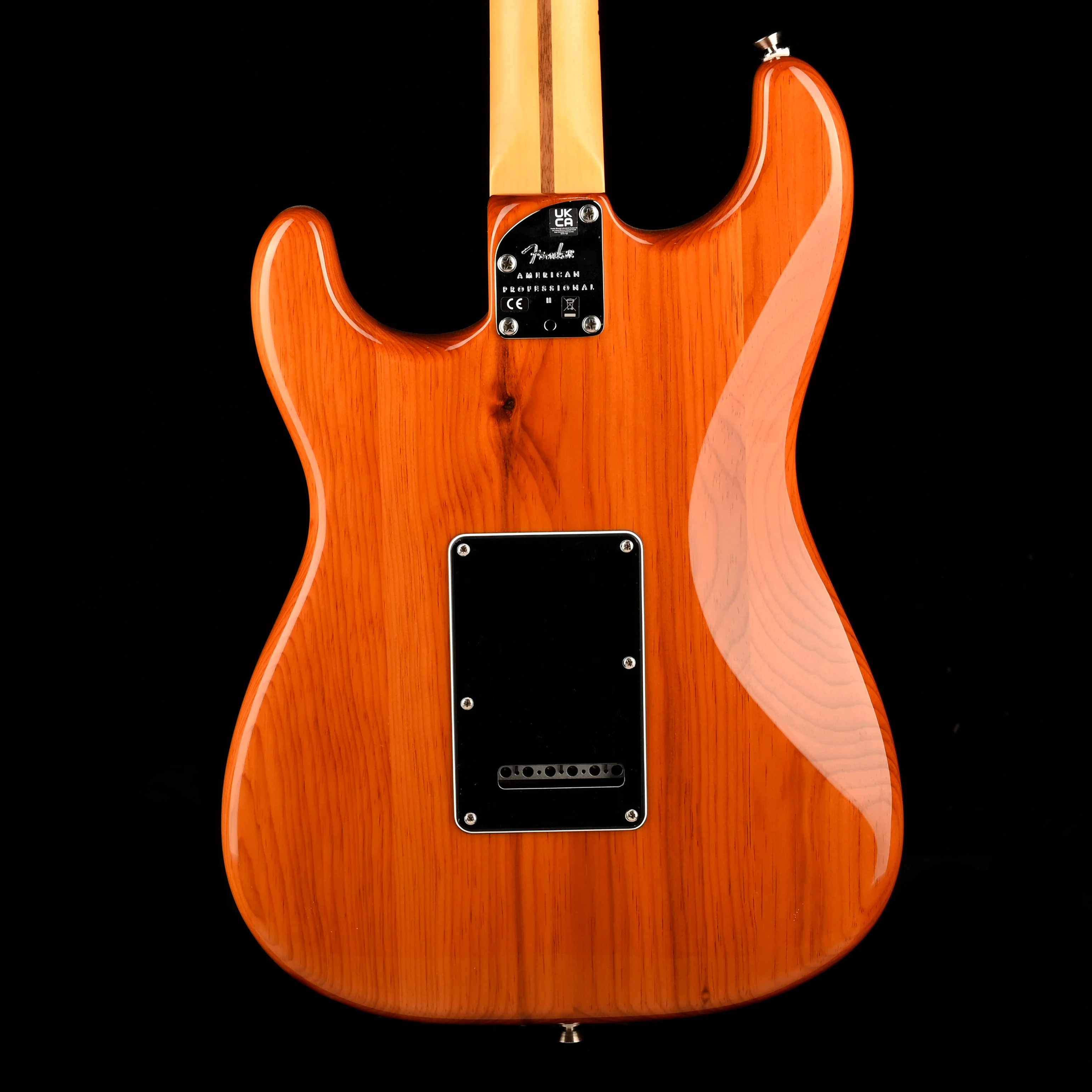 Pre Owned Fender American Professional II Stratocaster HSS Roasted Pine Electric Guitar With OHSC - Image 13