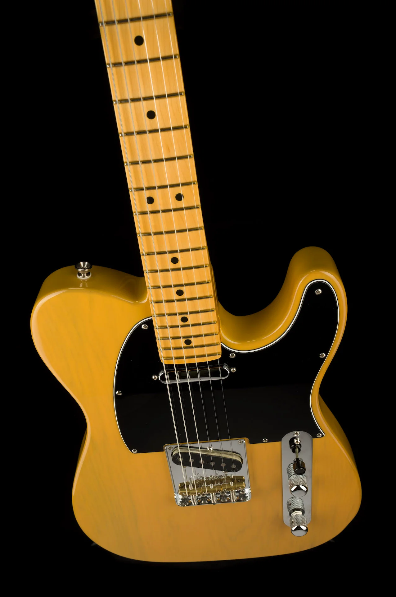 Pre Owned Fender American Professional II Telecaster Butterscotch Blonde With OHSC - Image 4