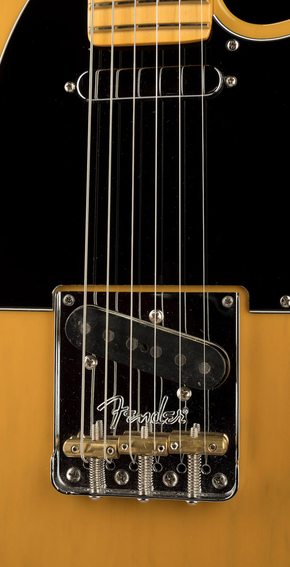 Pre Owned Fender American Professional II Telecaster Butterscotch Blonde With OHSC - Image 7