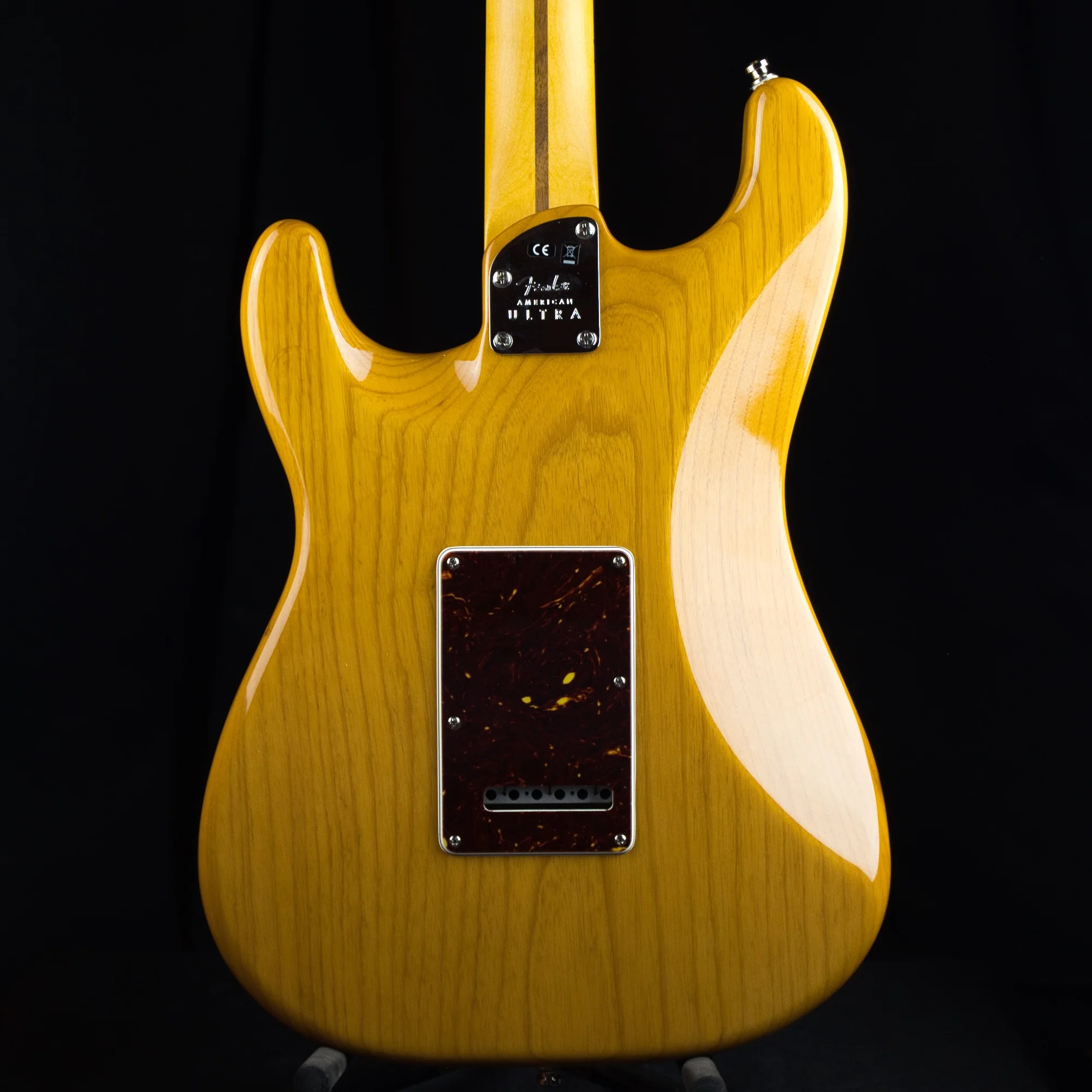 Pre Owned '19 Fender American Ultra Stratocaster Maple Neck Aged Natural W/ OHSC - Image 4