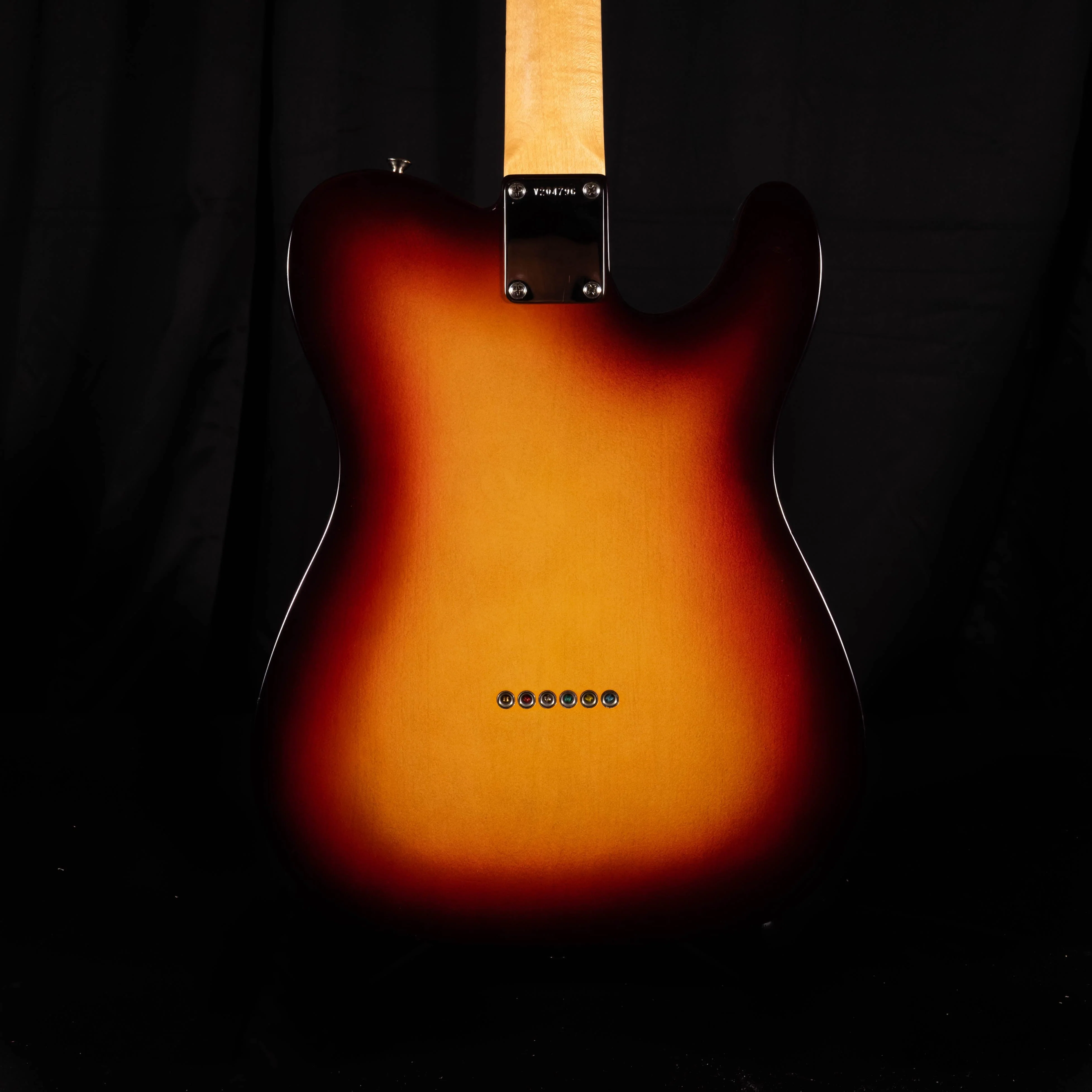 Pre-Owned Fender American Vintage '64 Left-Handed Telecaster - Sunburst With OHSC - Image 7