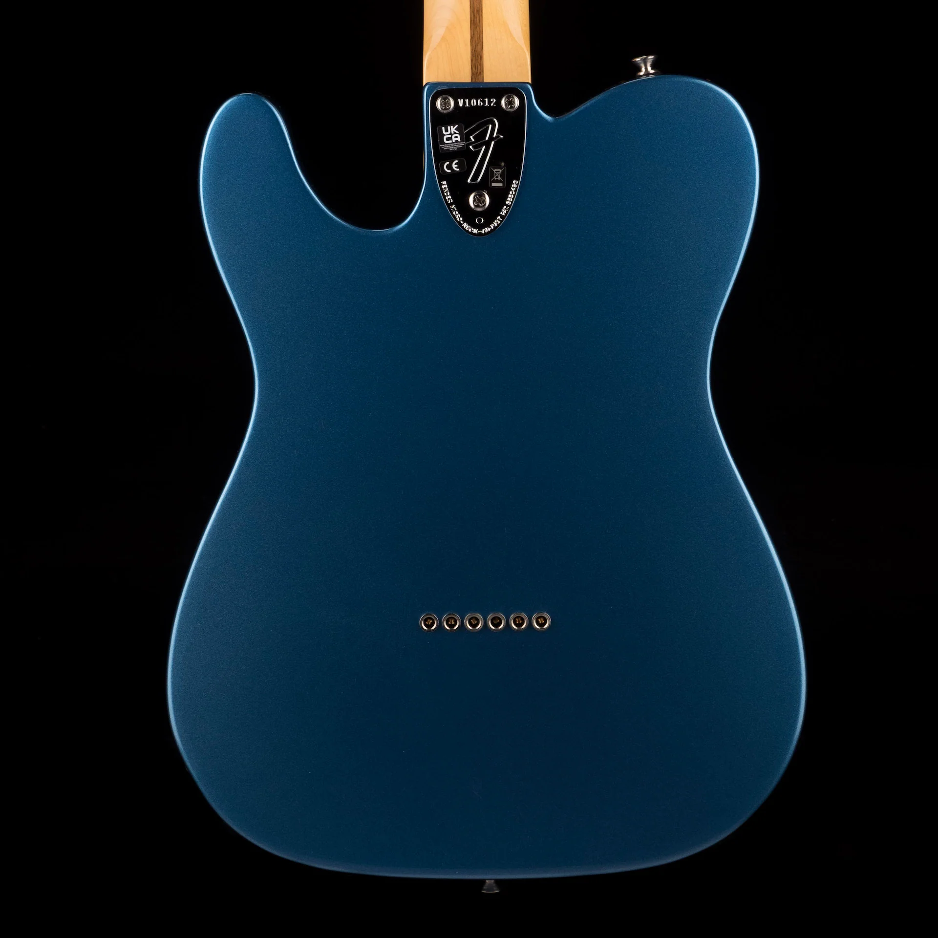 Pre Owned Fender American Vintage II '72 Telecaster Thinline Lake Placid Blue With OHSC - Image 12