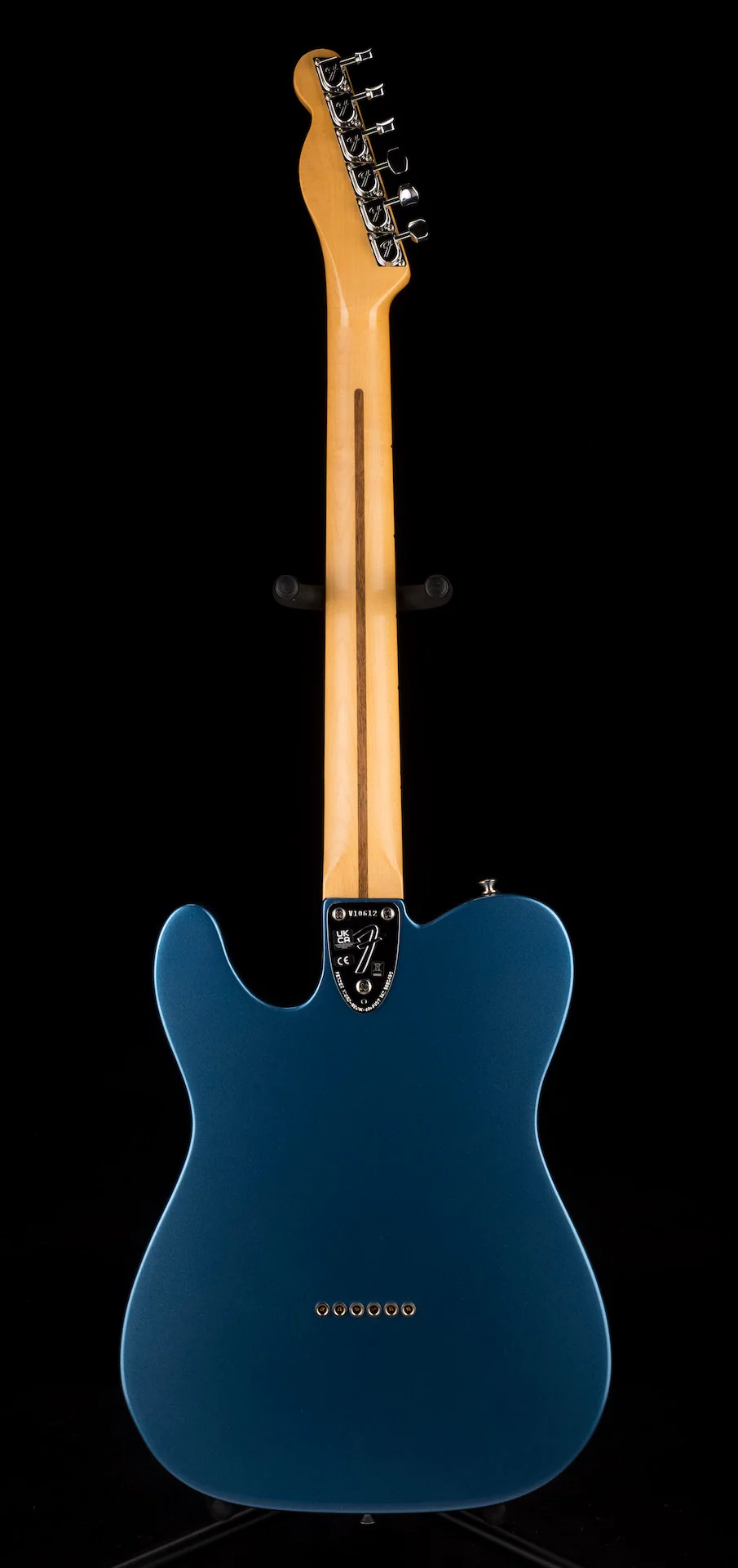 Pre Owned Fender American Vintage II '72 Telecaster Thinline Lake Placid Blue With OHSC - Image 13