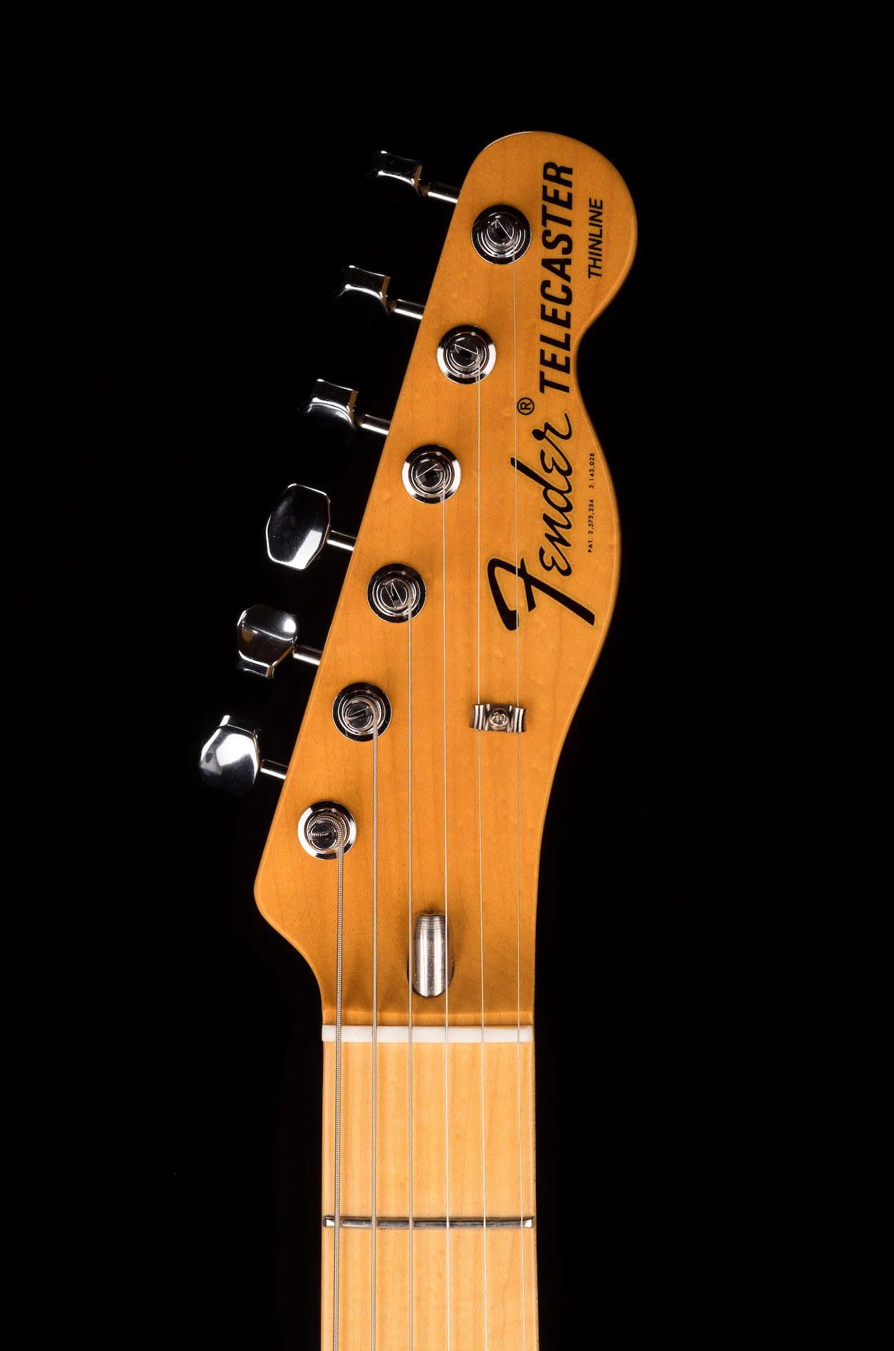 Pre Owned Fender American Vintage II '72 Telecaster Thinline Lake Placid Blue With OHSC - Image 15