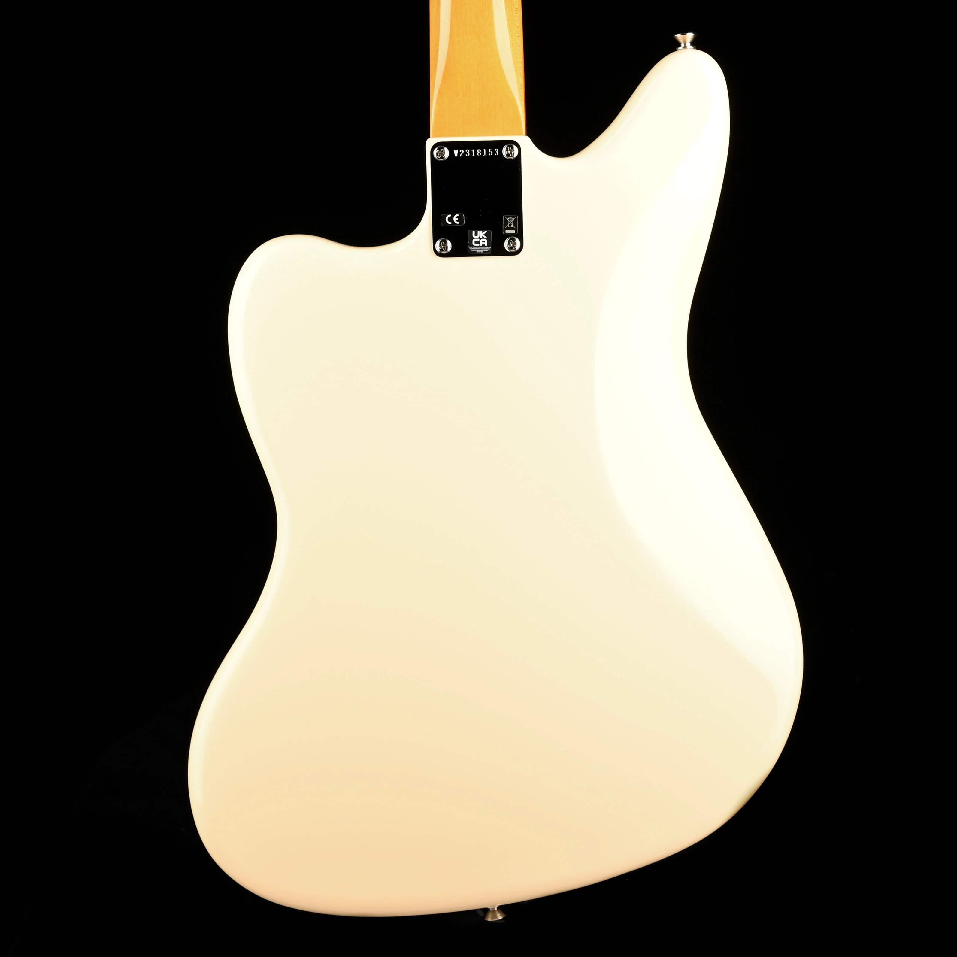 Pre Owned Fender Artist Series Johnny Marr Jaguar Olympic White With OHSC - Image 13