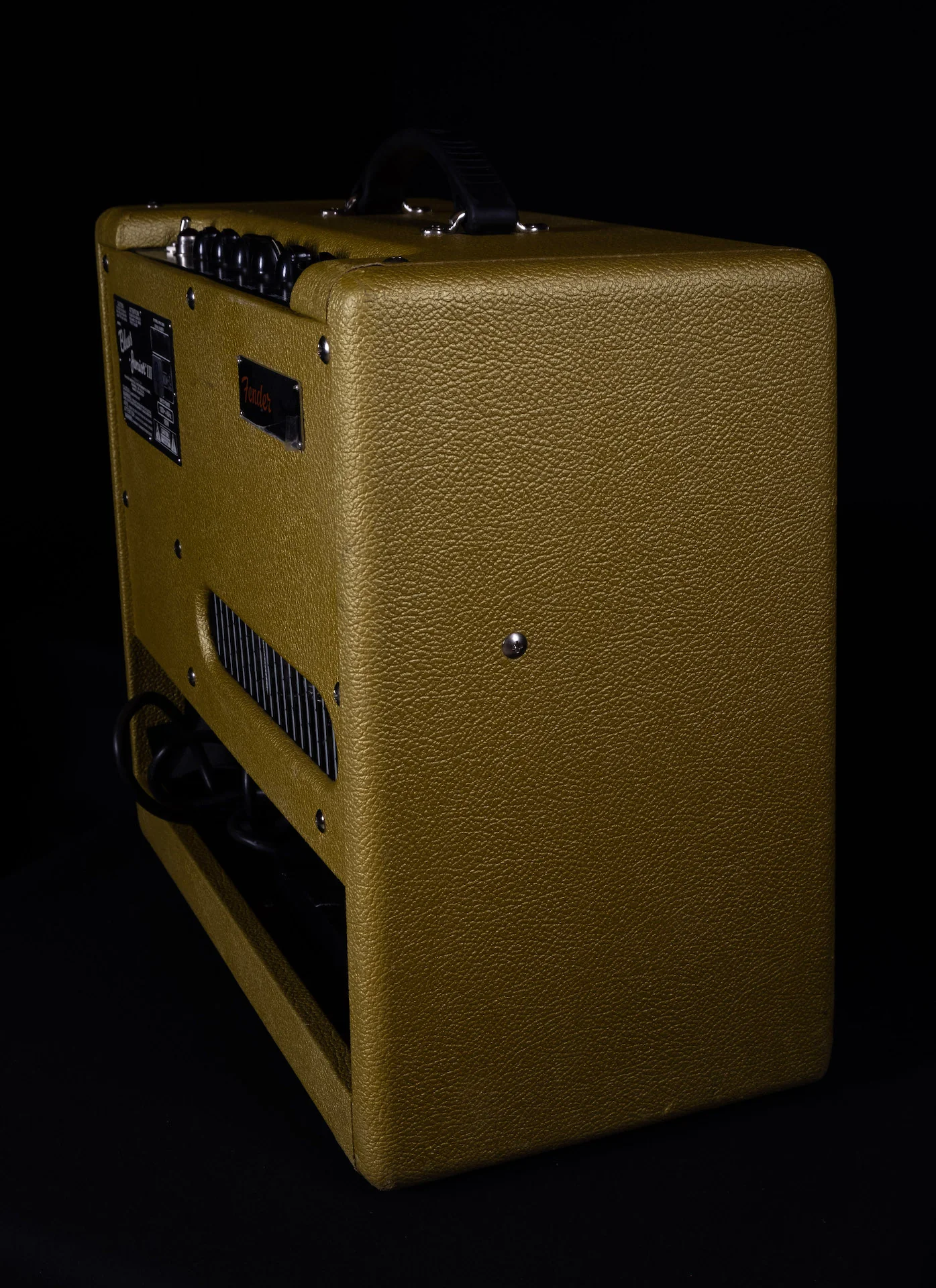 Pre Owned Limited Edition Fender FSR Blues Jr III Gold Rush Tube Guitar Amp Combo - Image 4