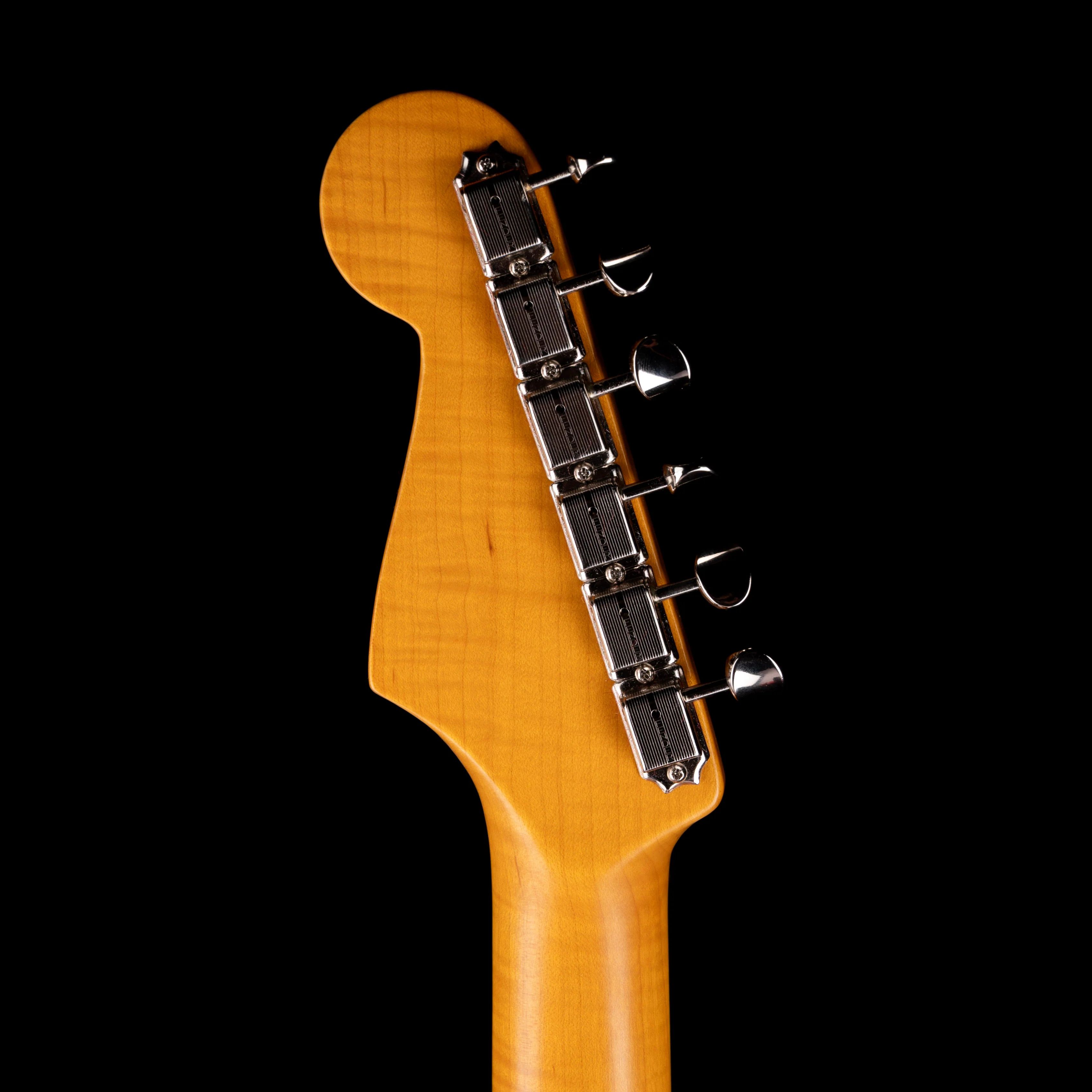 Pre Owned 2025 Fender Limited Edition American Vintage II 1961 Stratocaster AAA Flame Maple - Fiesta Red With OHSC - Image 13