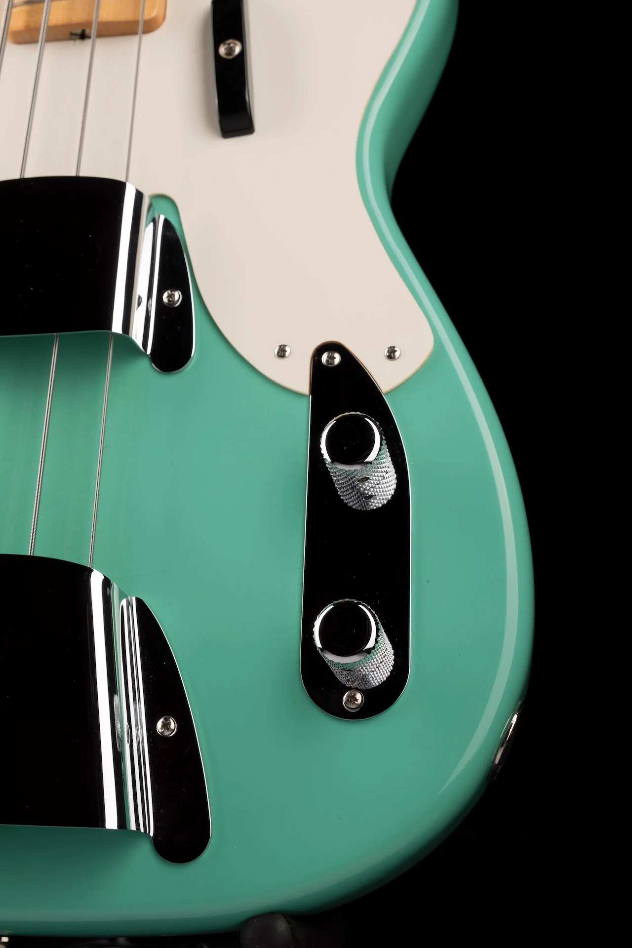 Pre Owned Fender Custom Shop '55 Precision Bass NOS Seafoam Green With OHSC - Image 8