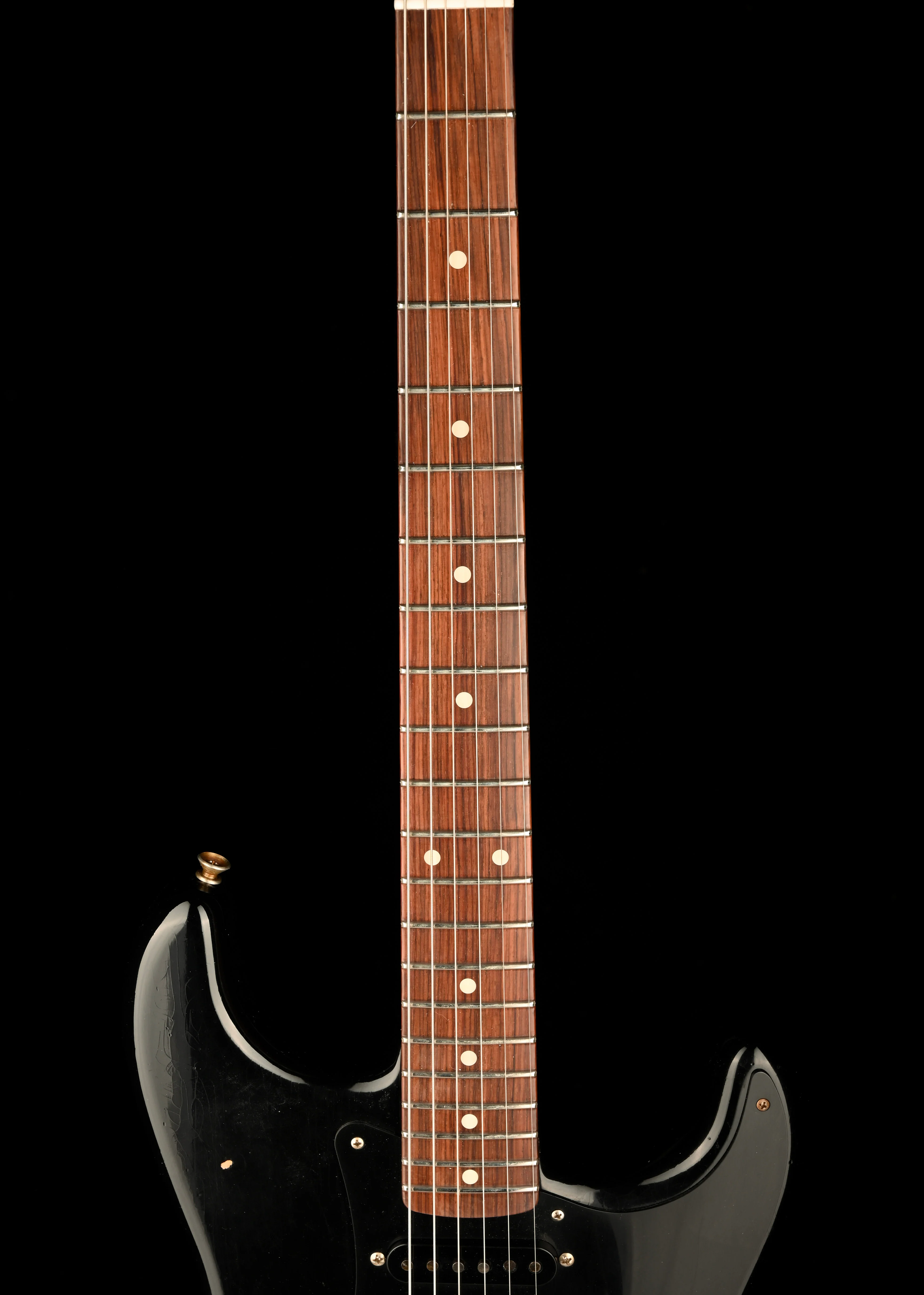 Pre Owned Fender Custom Shop 1957 Stratocaster Rosewood Neck Black With OHSC - Image 11