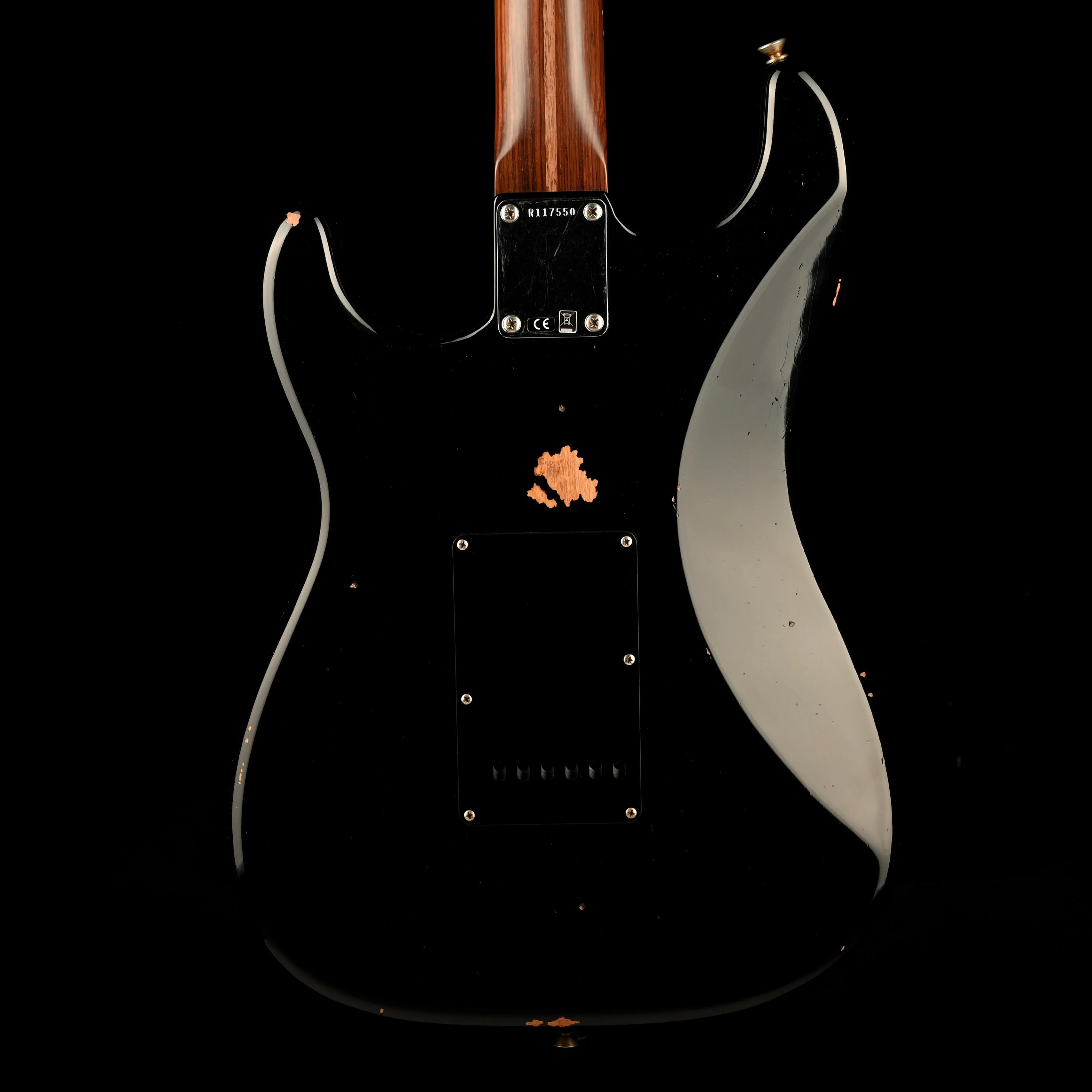 Pre Owned Fender Custom Shop 1957 Stratocaster Rosewood Neck Black With OHSC - Image 12