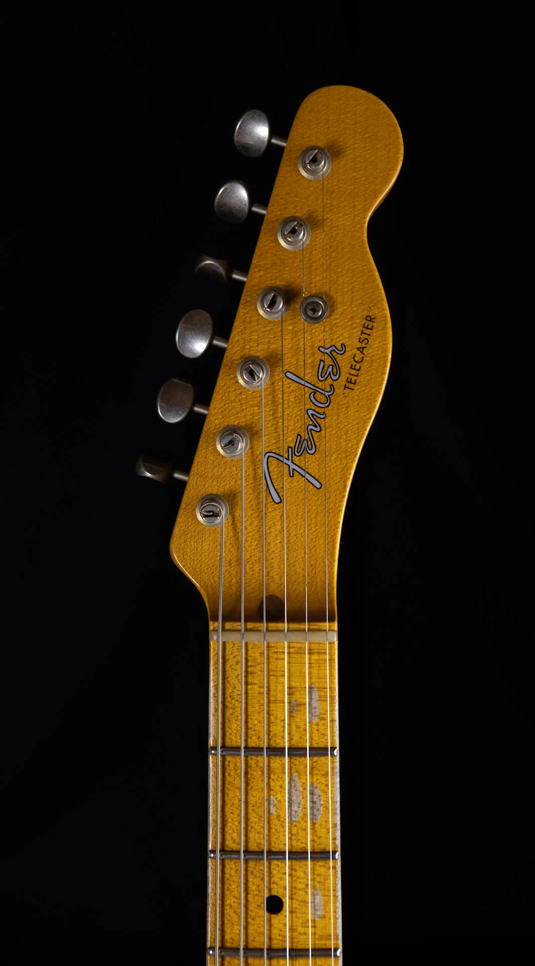 Used '20 Fender Custom Shop 50's Vibra Telecaster Journeyman Relic Butterscotch Blonde w Bigsby & OHSC - Image 10