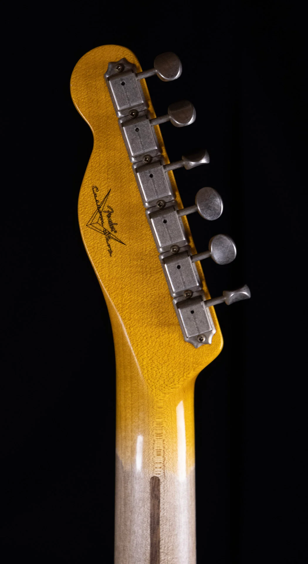 Used '20 Fender Custom Shop 50's Vibra Telecaster Journeyman Relic Butterscotch Blonde w Bigsby & OHSC - Image 11