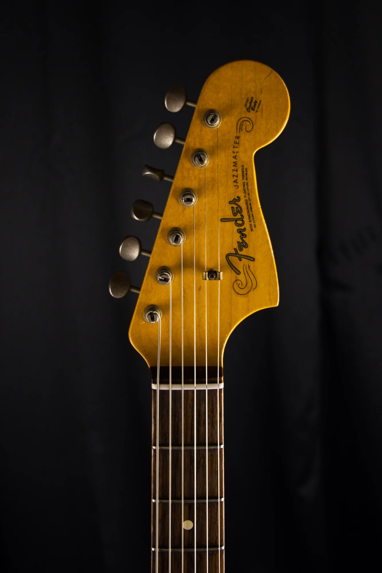 Pre Owned '11 Fender Custom Shop Dealer Select Wildwood "10" '59 Jazzmaster Faded Sonic Blue OHSC - Image 9